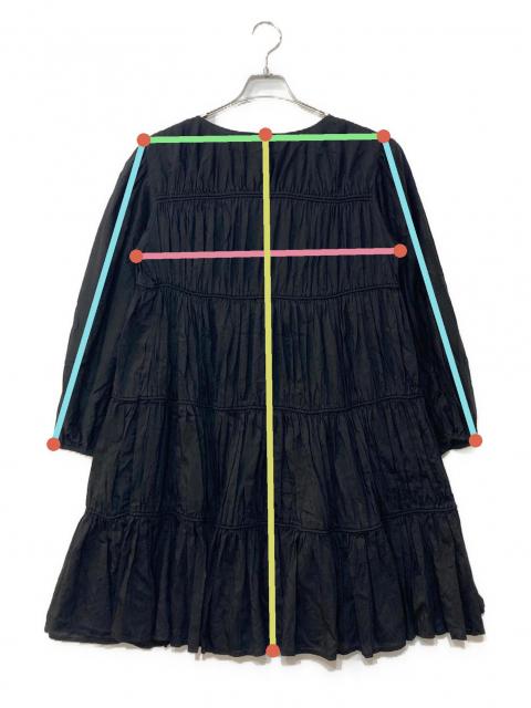 中古・古着通販】merlette (マーレット) コットン シルク ティアード