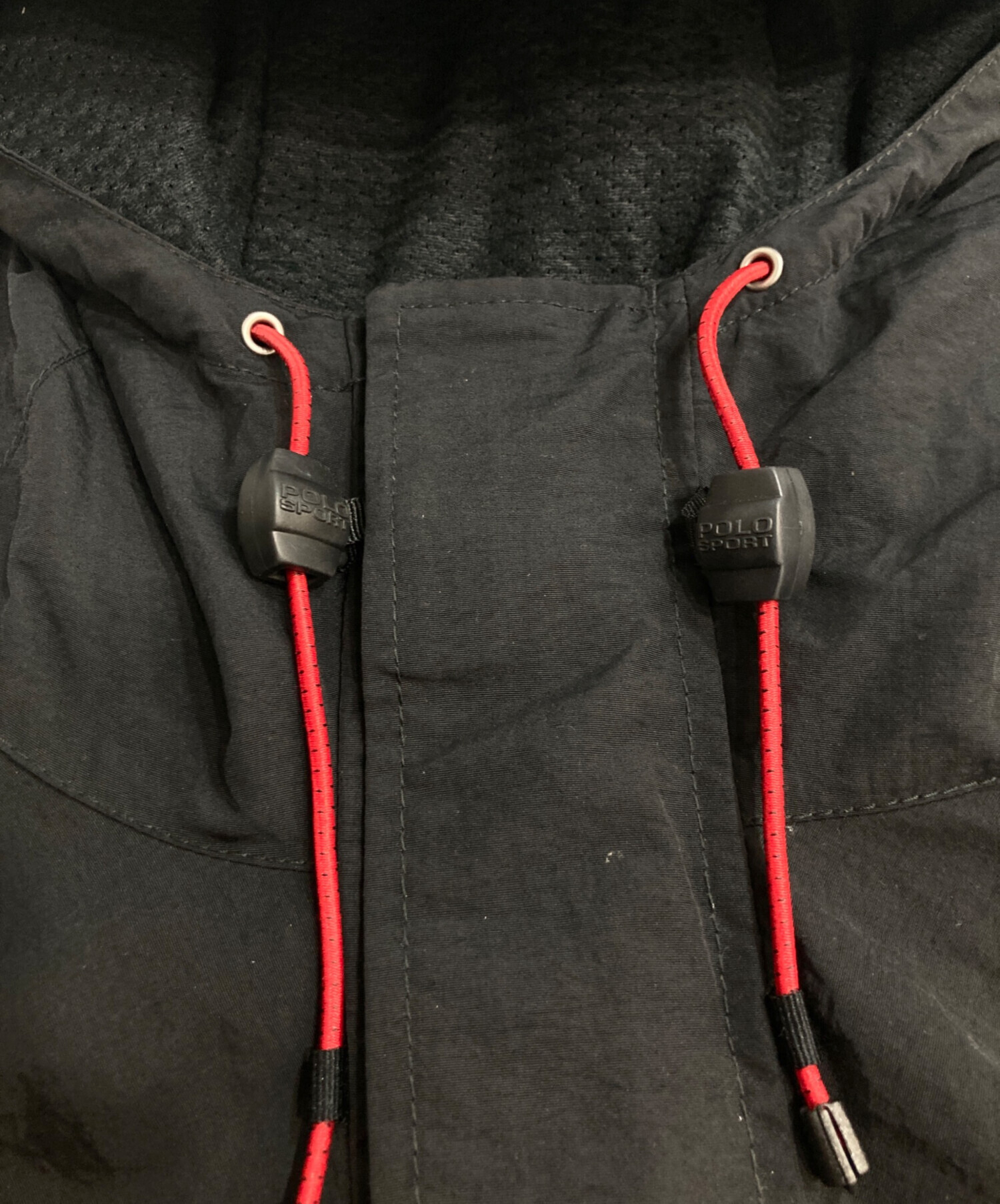 POLO SPORT マウンテンパーカ Lサイズ グリーン/ブラック/レッド 中古・古着通販】POLO SPORT (ポロスポーツ) 90'sマウンテンパーカー