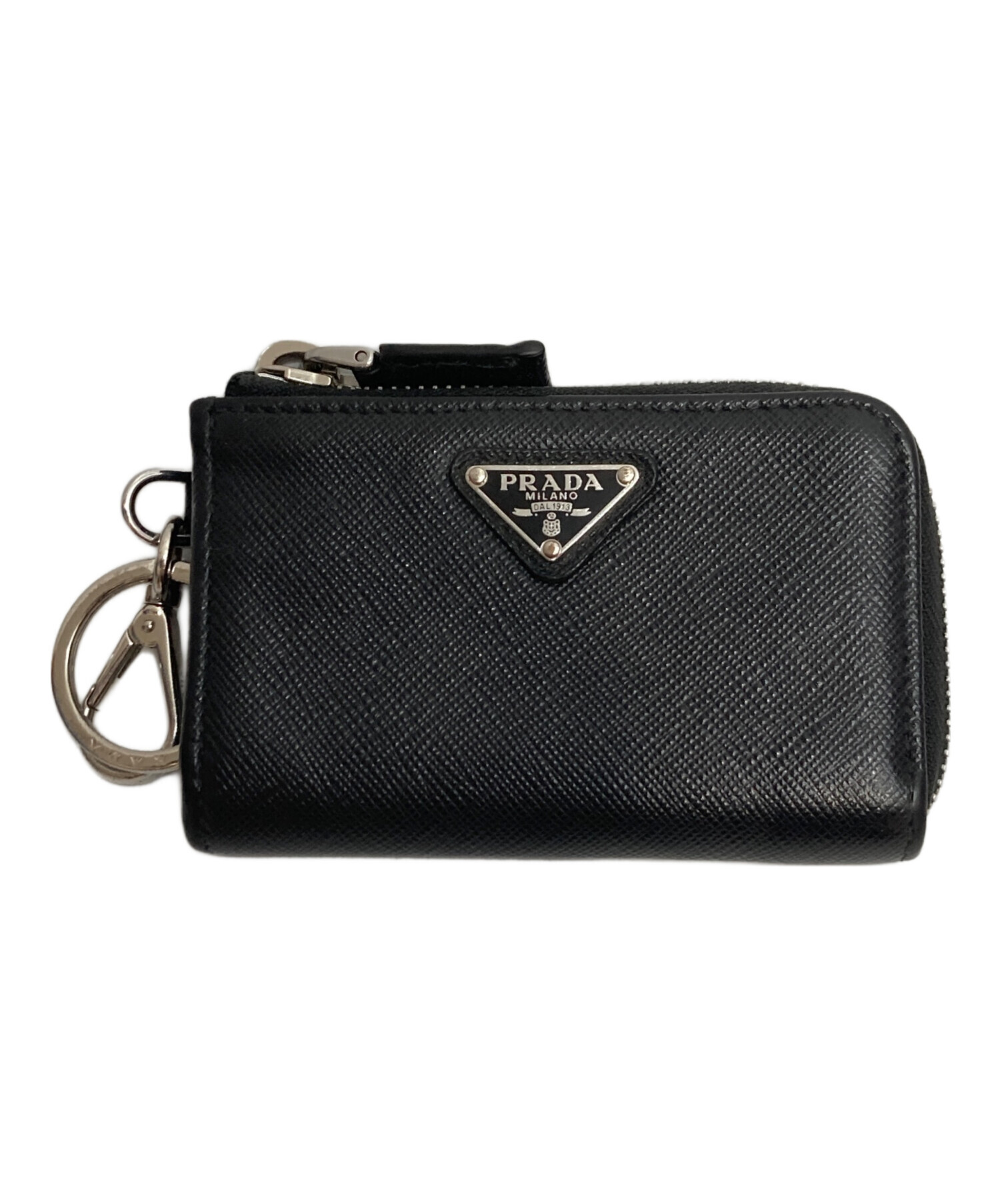中古・古着通販】PRADA (プラダ) サフィアーノ ミニポーチ キー