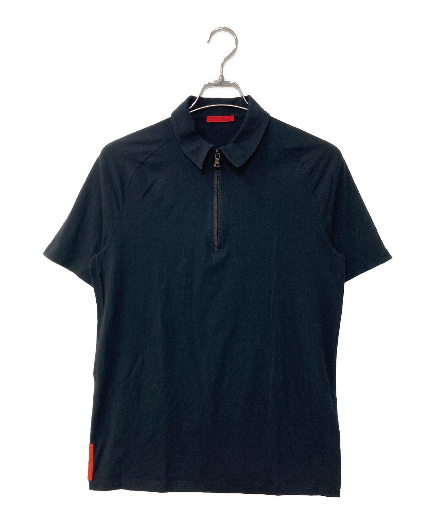 prada sports ポロシャツ 中古・古着通販】PRADA SPORTS (プラダスポーツ) ジップポロシャツ