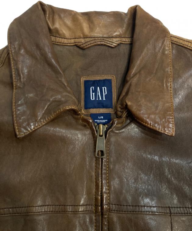 中古・古着通販】OLD GAP (オールドギャップ) ラムレザージャケット