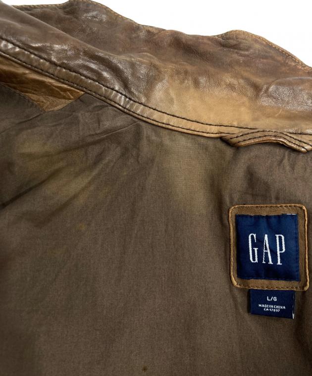 中古・古着通販】OLD GAP (オールドギャップ) ラムレザージャケット