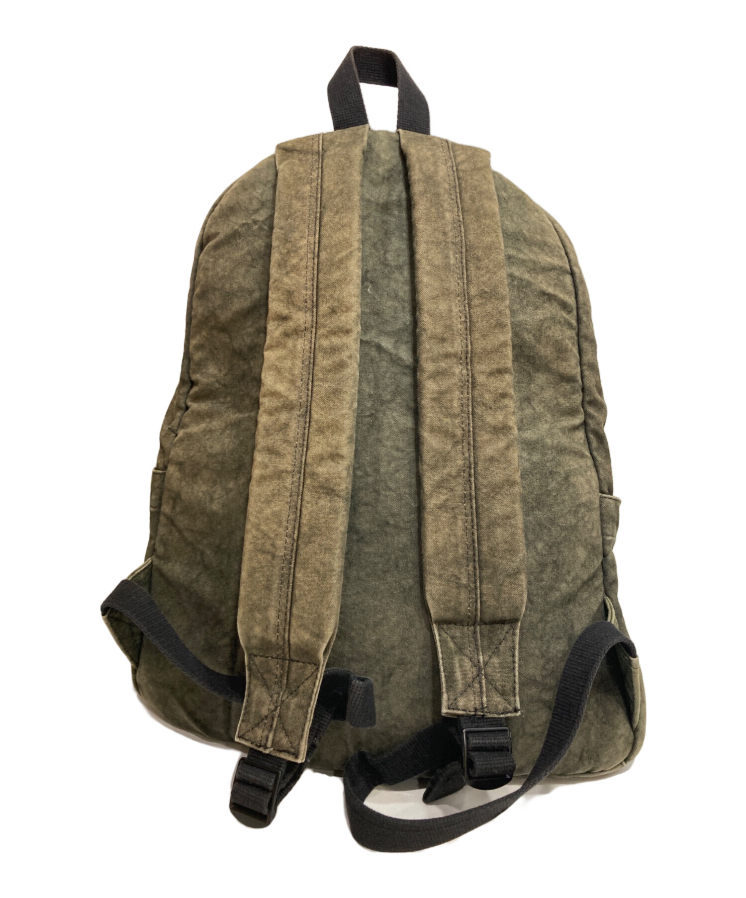 中古・古着通販 stussy ステューシー CANVAS BACKPACK キャンバス バックパック カーキ ブランド・古着通販 トレファク公式 TREFAC FASHION スマホサイト