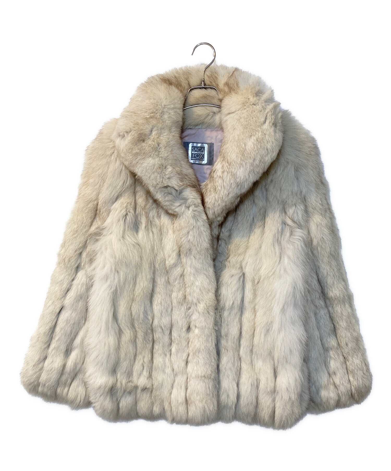 【美品】SAGA FOX SAGA charme furs ファーコート 中古・古着通販】SAGA FOX (サガフォックス) ファーコート ホワイト