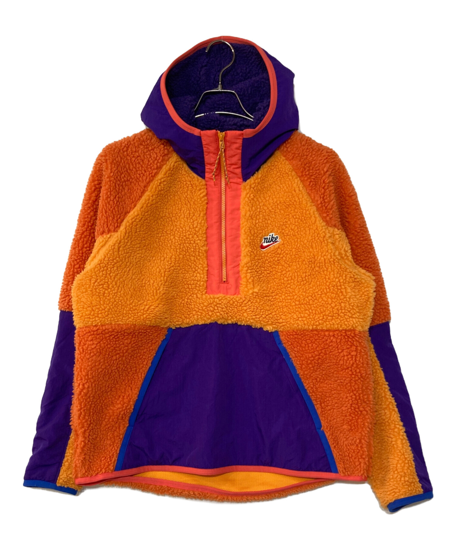 中古・古着通販】NIKE (ナイキ) Half Zip Sherpa Parka ハーフジップ