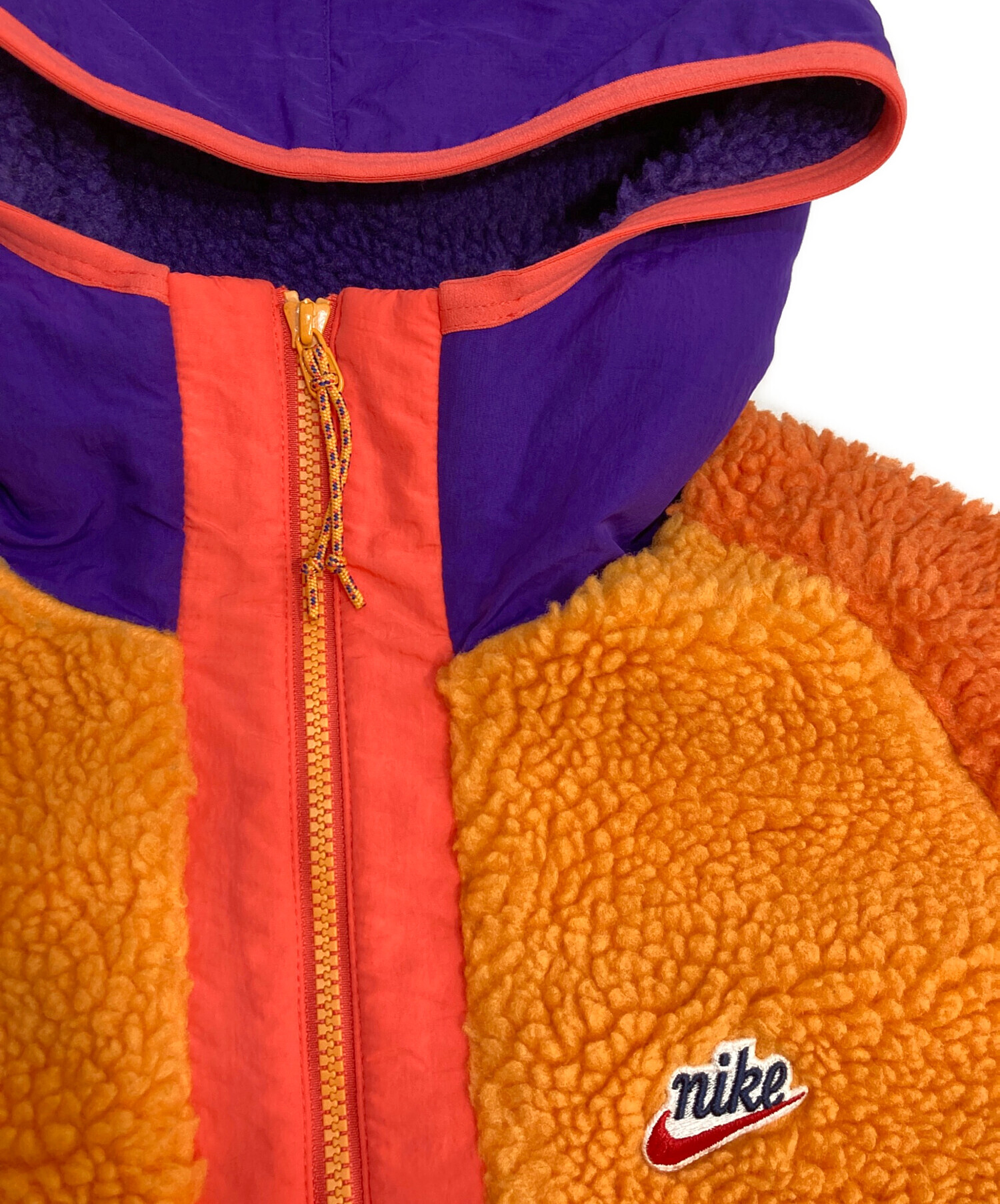 中古・古着通販】NIKE (ナイキ) Half Zip Sherpa Parka ハーフジップ