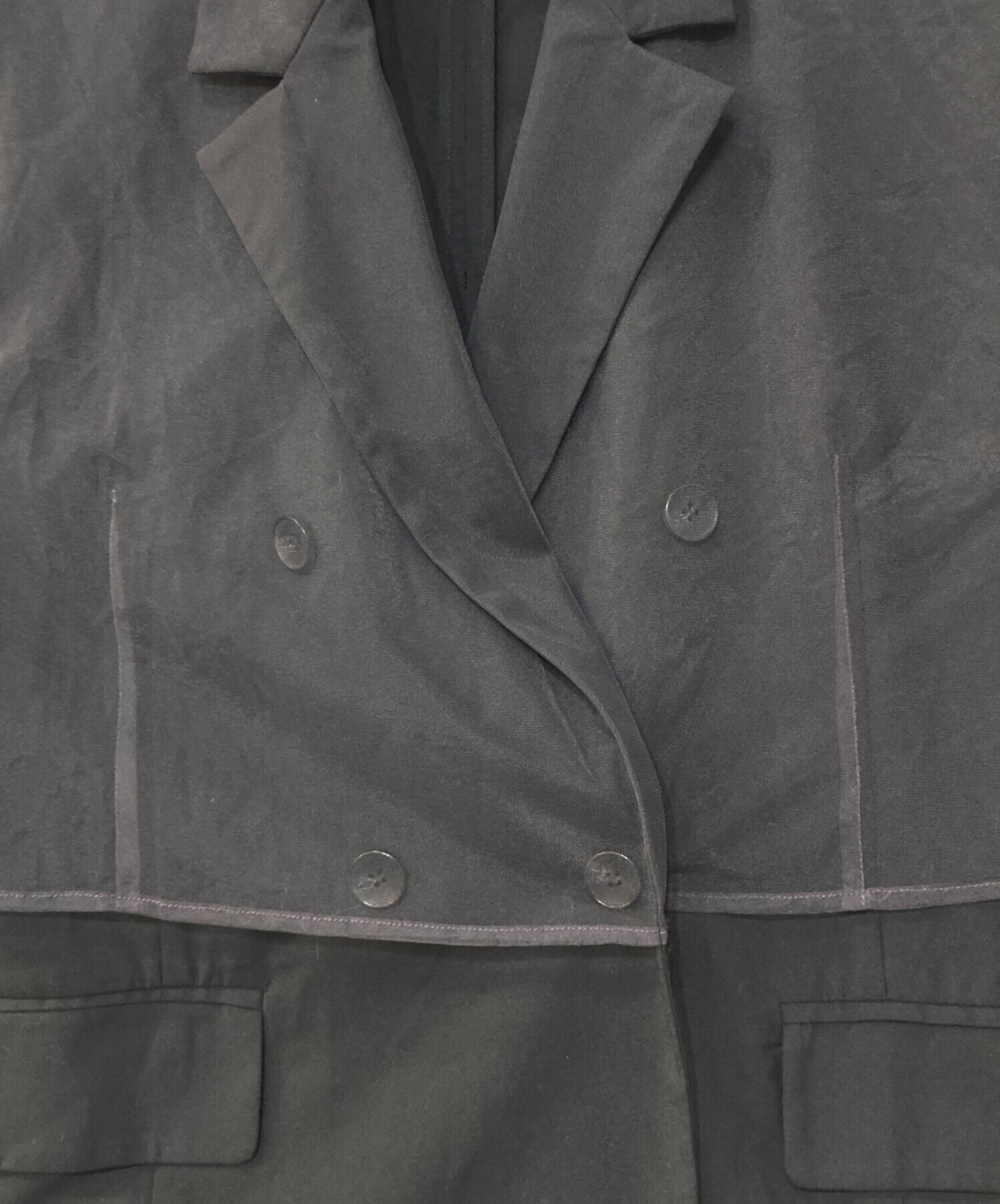 中古・古着通販】MAISON SPECIAL (メゾンスペシャル) See-through 