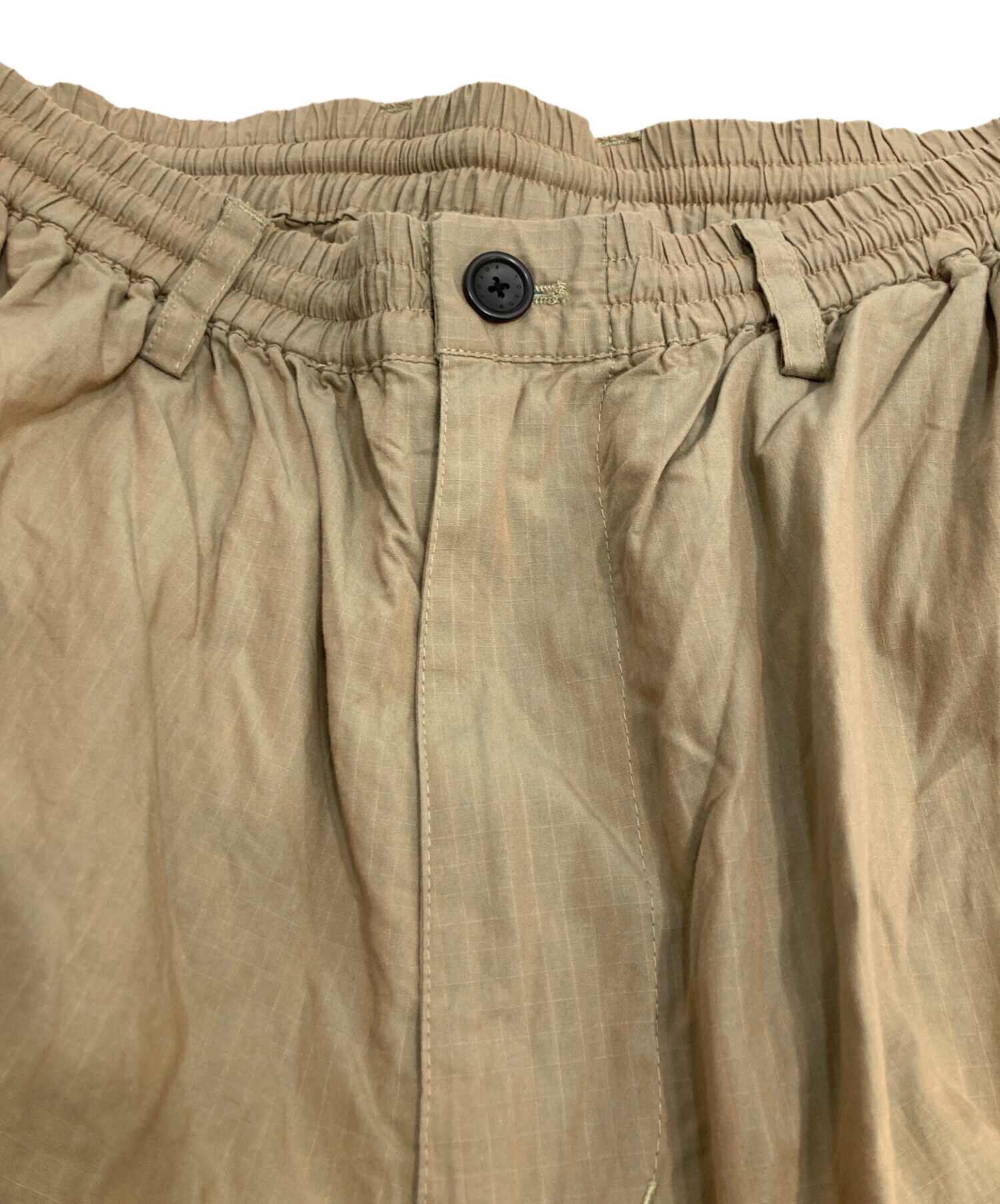 中古・古着通販】ROTOL (ロトル) RIPSOP WIDE EASY PANTS カーキ