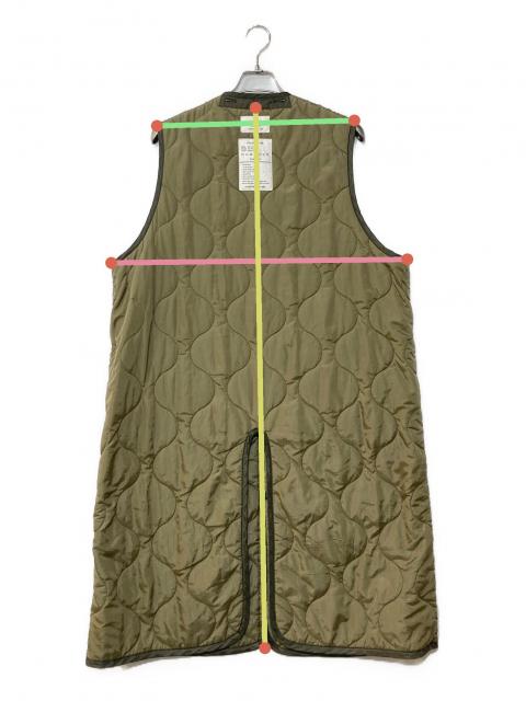 中古・古着通販】HYKE (ハイク) QUILTED VEST キルティングロング