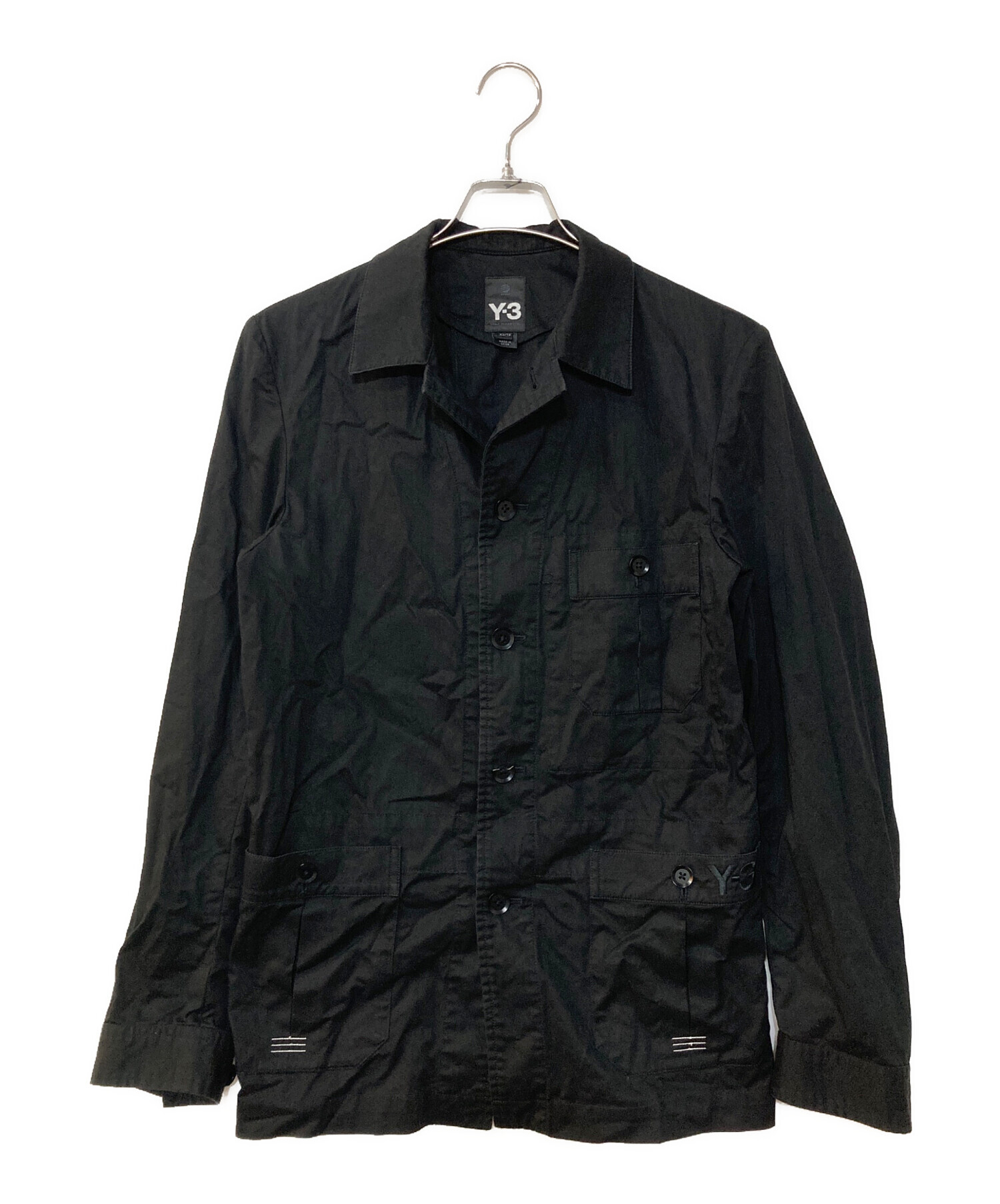 中古・古着通販】Y-3 (ワイスリー) ロゴエンブロイダリーシャツ