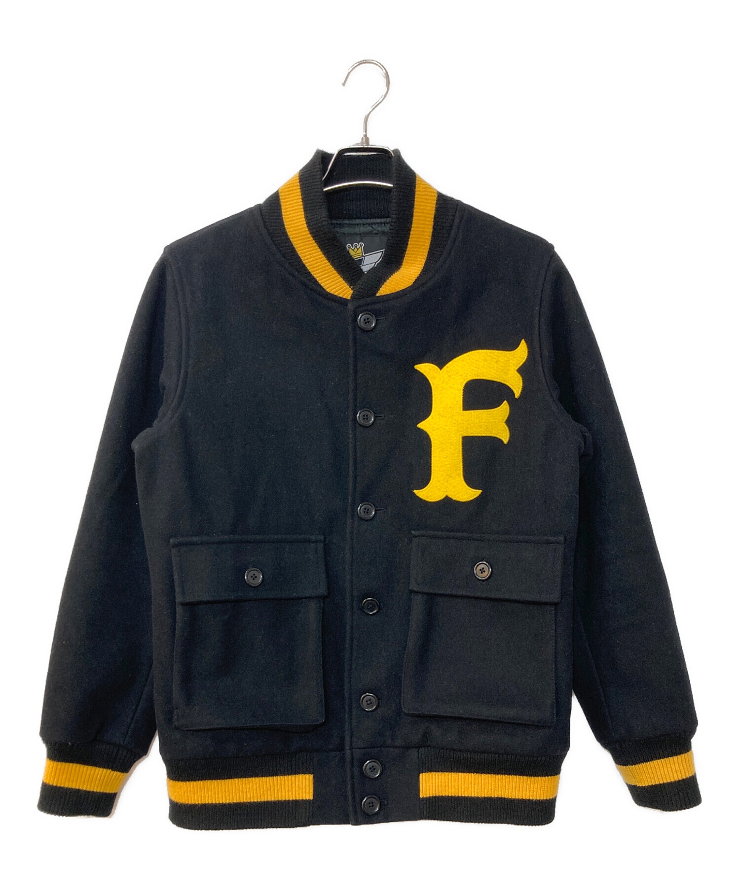 FATスタジャン 中古・古着通販】FAT (エフエーティー) スタジャン ブラック サイズ