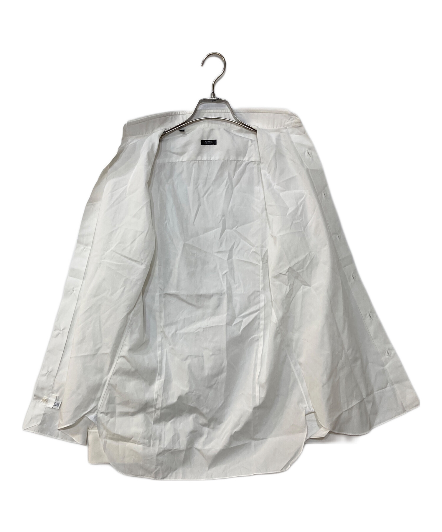 中古・古着通販】BARBA (バルバ) Long Tops ドレスシャツ ホワイト