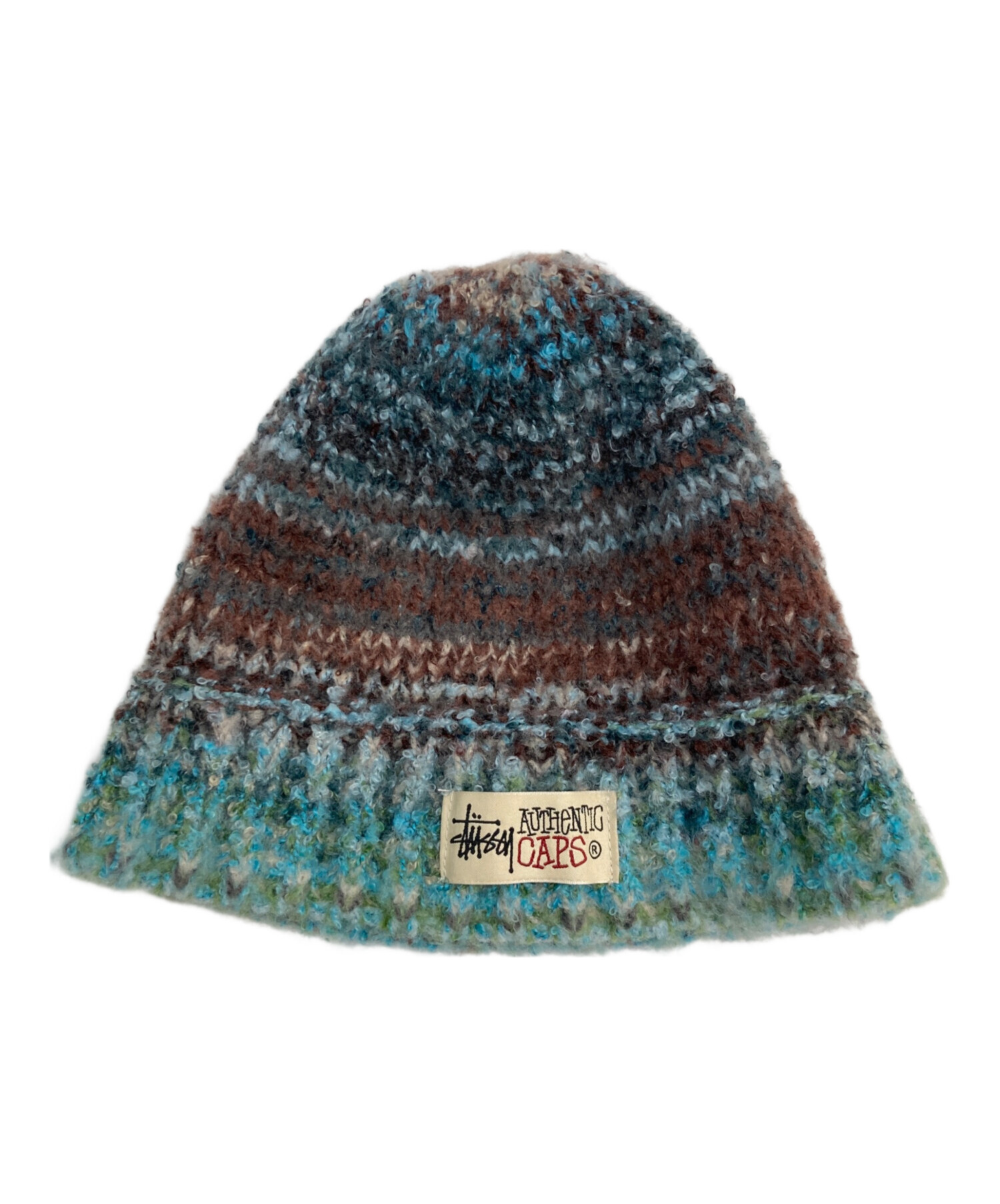 【完売アイテム】STUSSY Skullcap Textured Yarn 中古・古着通販】stussy (ステューシー) TEXTURED YARN SKULLCAP