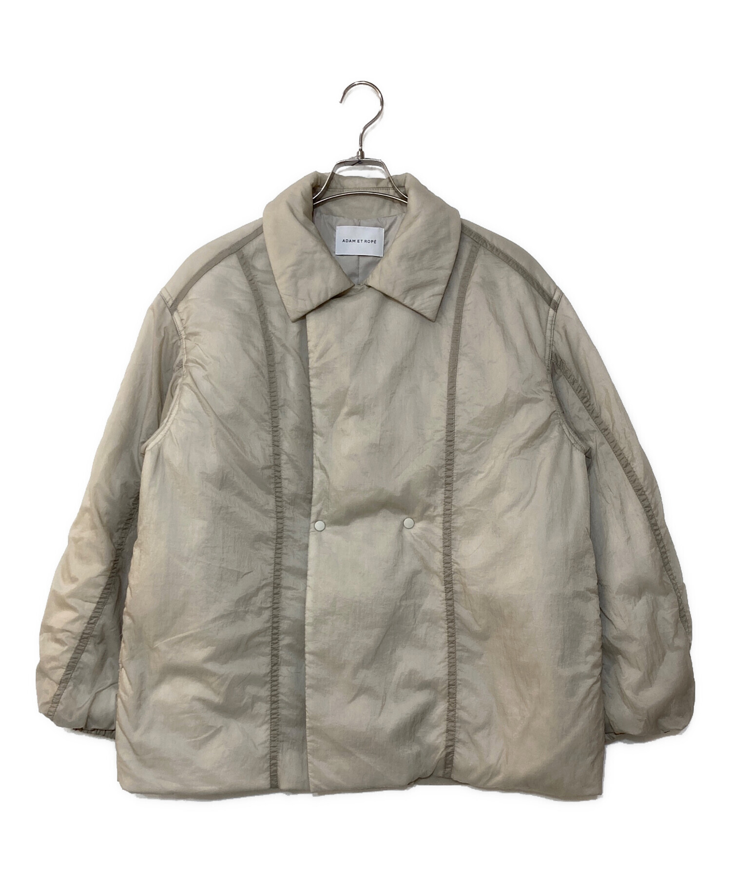 中古・古着通販】Adam et Rope (アダム エ ロペ) パデッドステンカラー