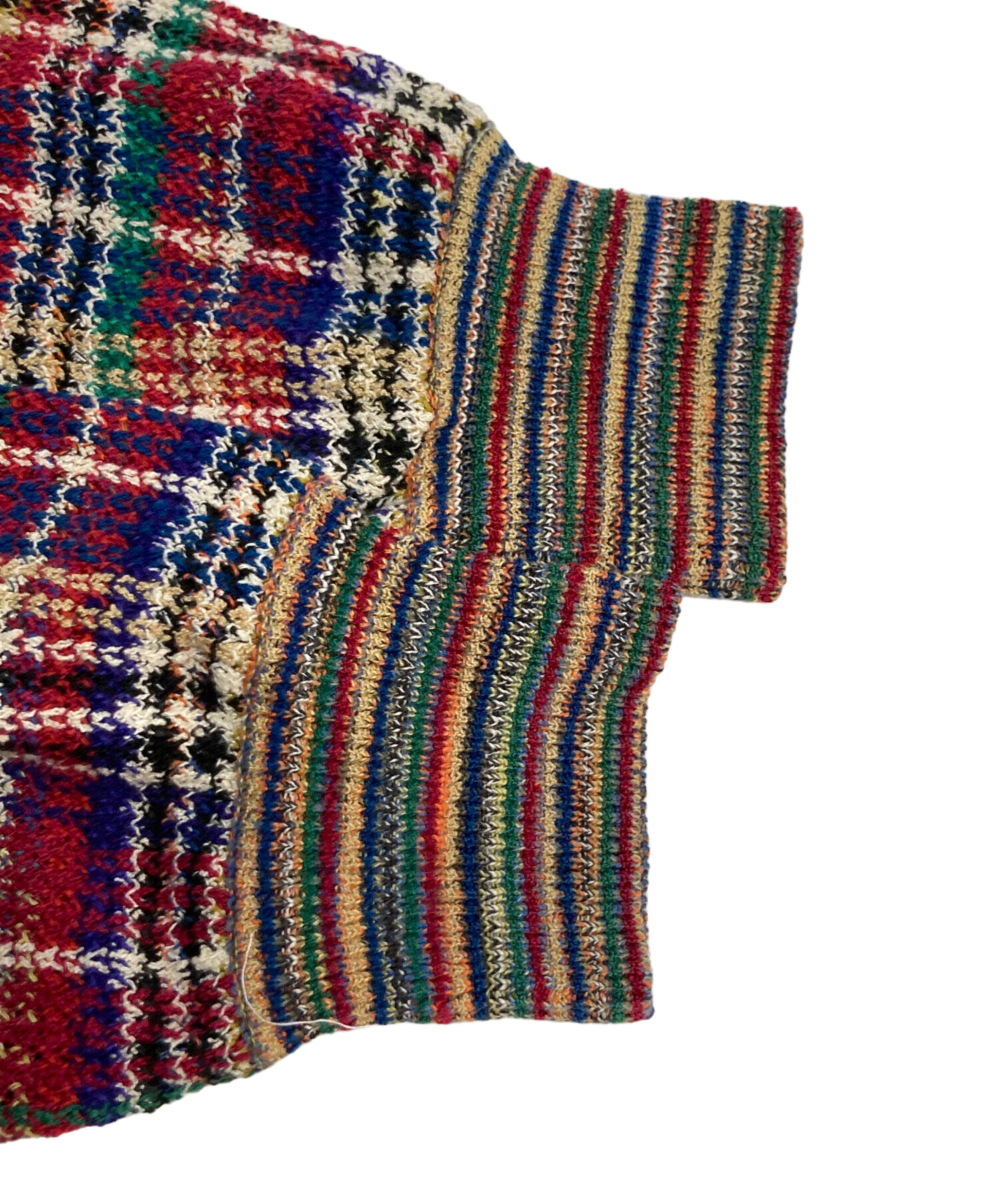 中古・古着通販】MISSONI (ミッソーニ) ニットカーディガン マルチ