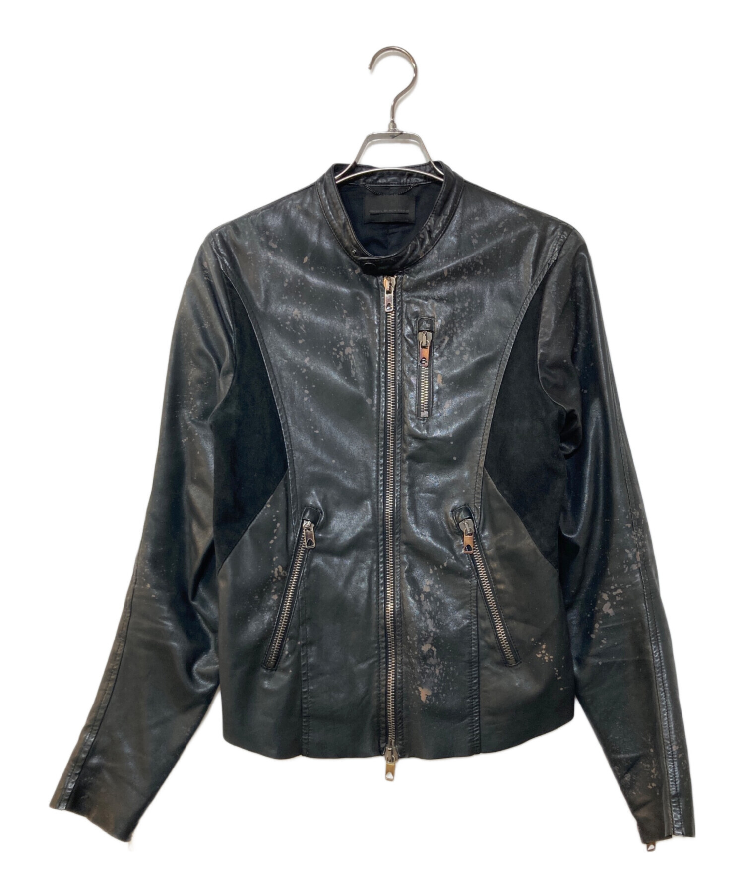 DIESELBlackgold◆レザージャケット 中古・古着通販】DIESEL Black Gold (ディーゼル ブラック ゴールド
