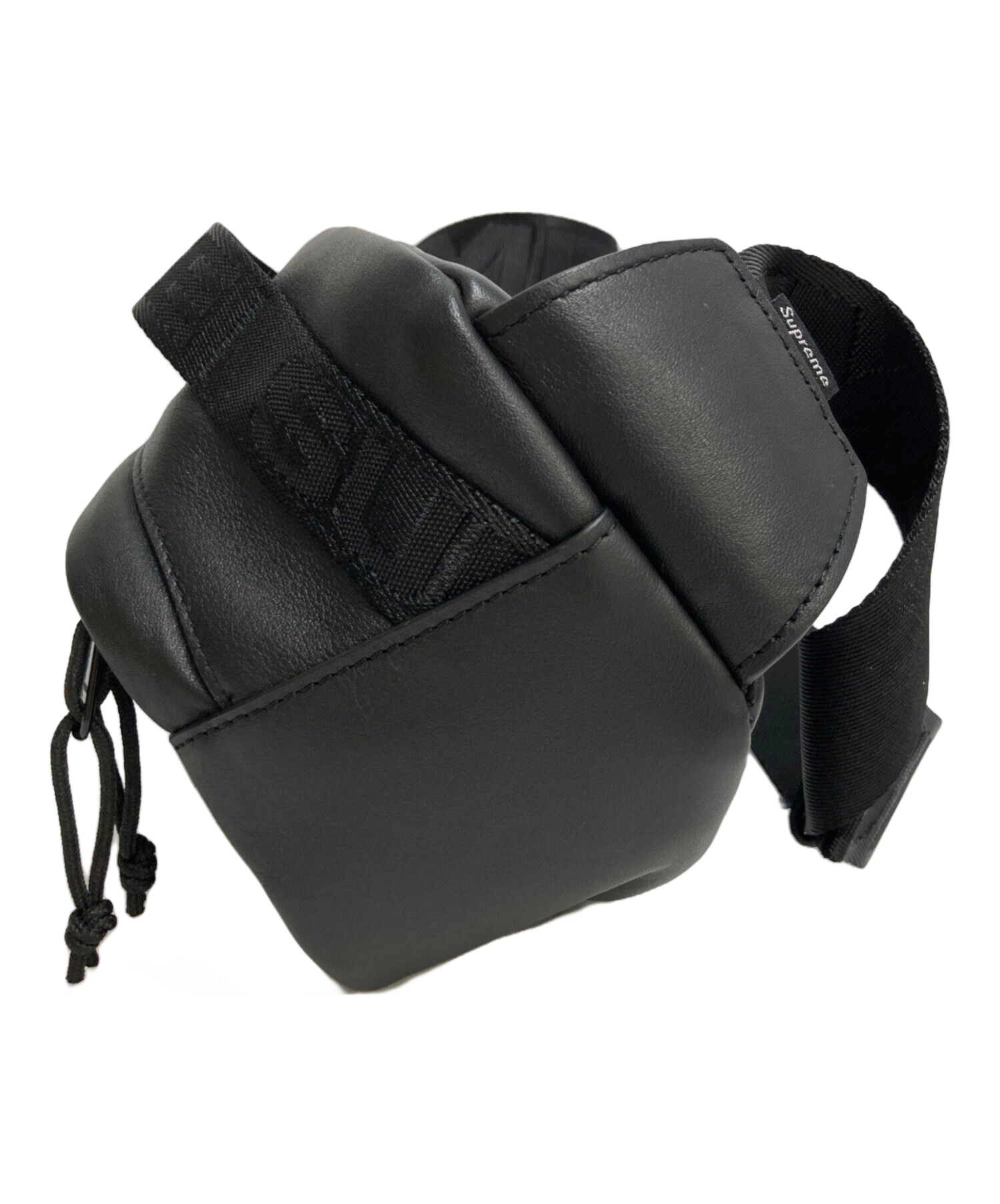 中古・古着通販】SUPREME (シュプリーム) Leather Waist Bag レザー