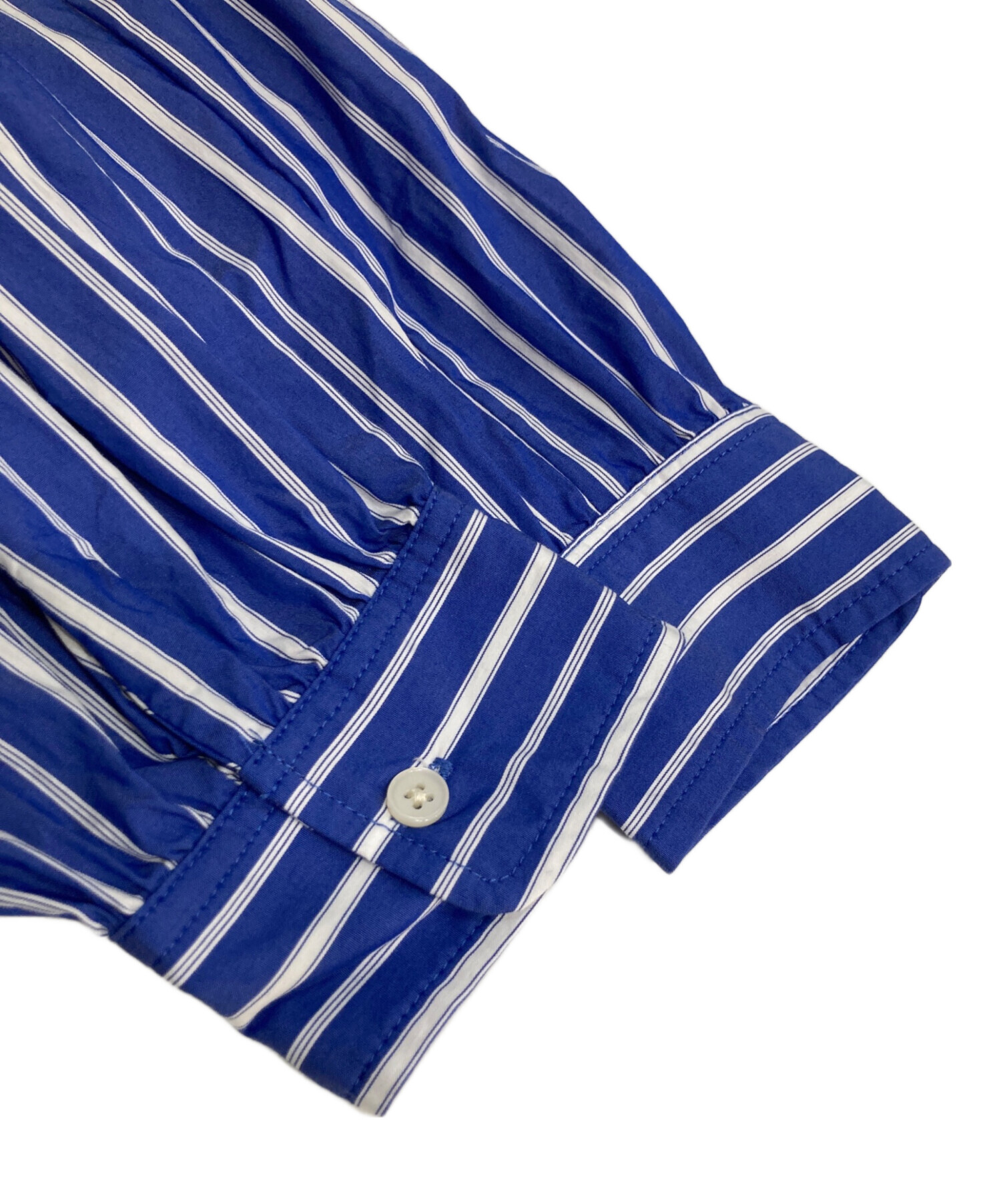 中古・古着通販】seesew (シーソー) FAKE BLOCKING OVER SHIRT