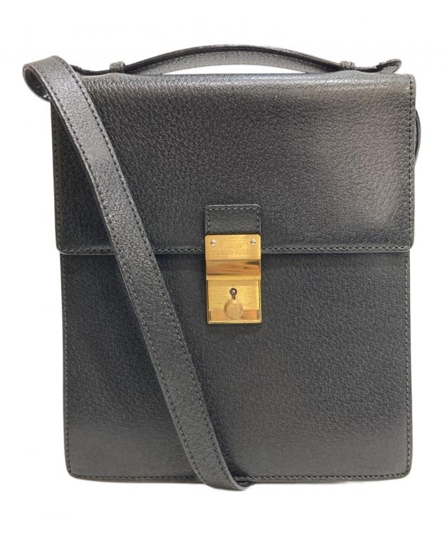 中古・古着通販】GUCCI (グッチ) 2WAY レザーショルダーバッグ