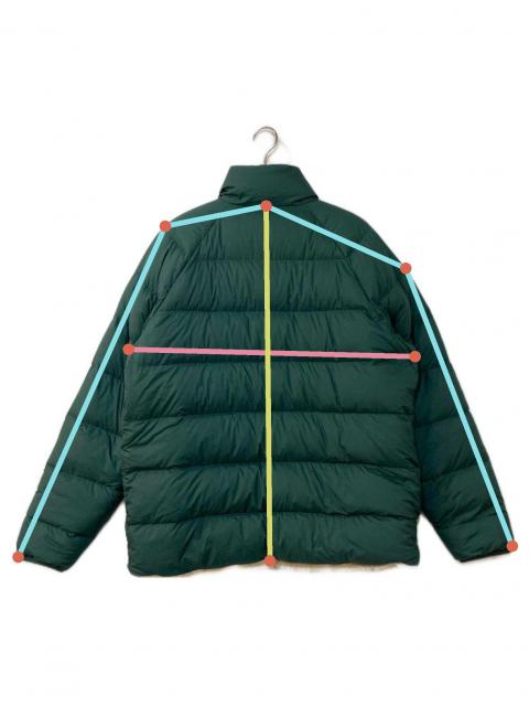 パタゴニア　中綿リバーシブルグリーンチェック 中古・古着通販】Patagonia (パタゴニア) Reversible Silent Down