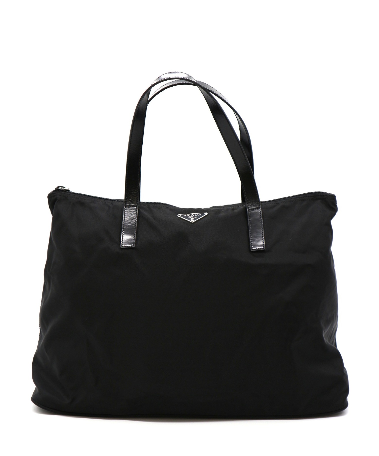 プラダ　ナイロントートバッグ　イタリア製　中古品 PRADA プラダ トートバッグ イタリア製 黒 PRADA プラダ トートバッグ