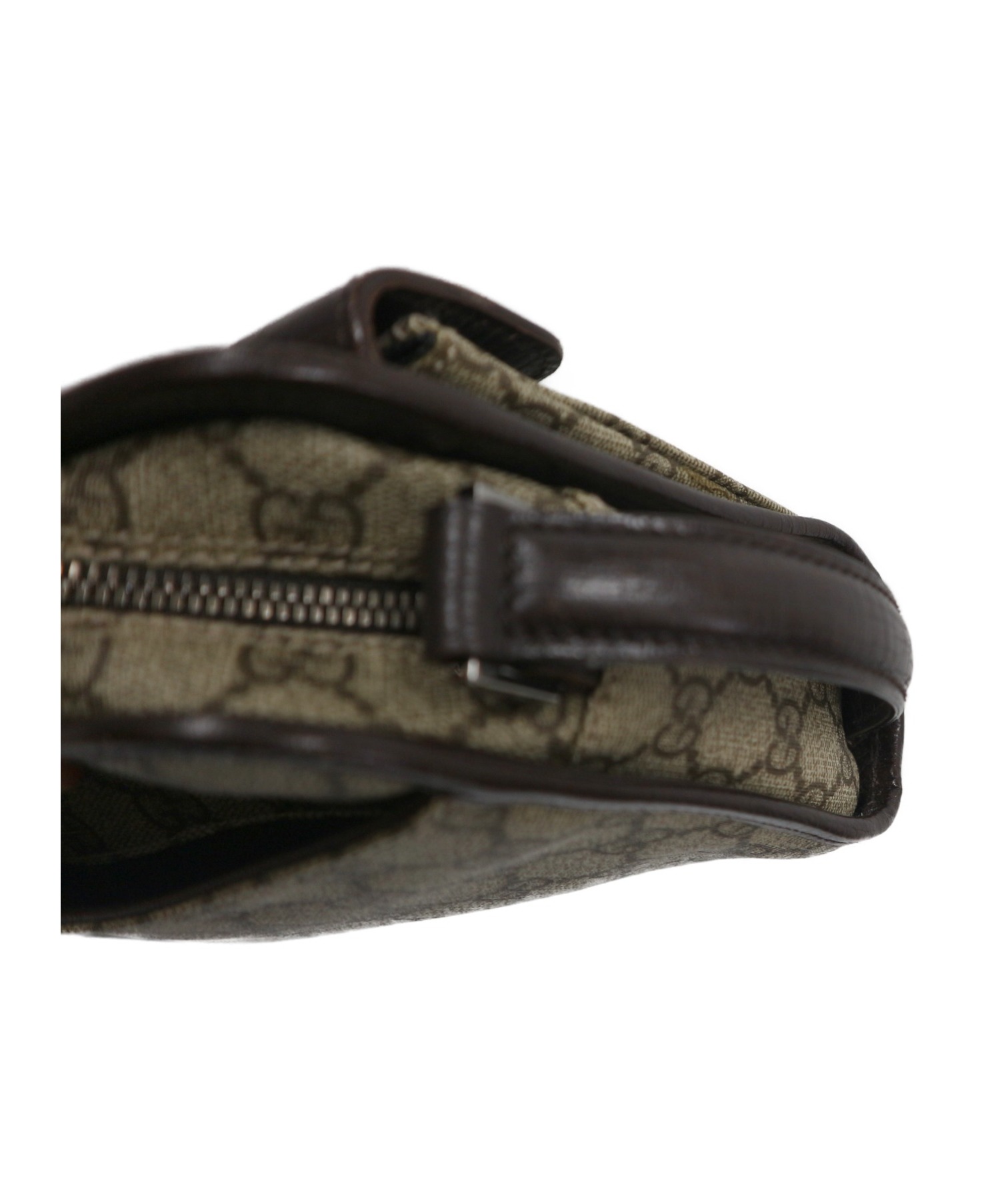 グッチ GUCCI クラッチバッグ PVC レザー 中古・古着通販】GUCCI (グッチ) GGロゴPVCレザークラッチバッグ