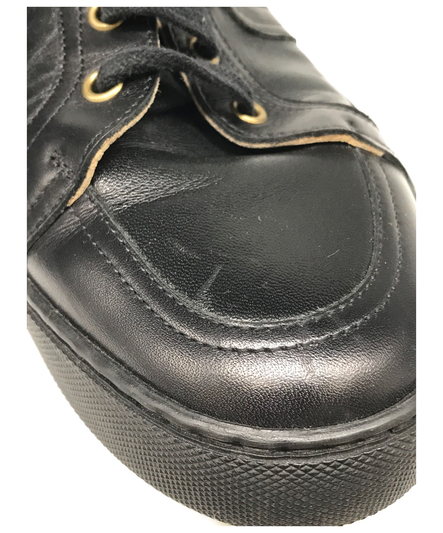 HERMES エルメス　ハイカットスニーカー　ベルト　39 1/2