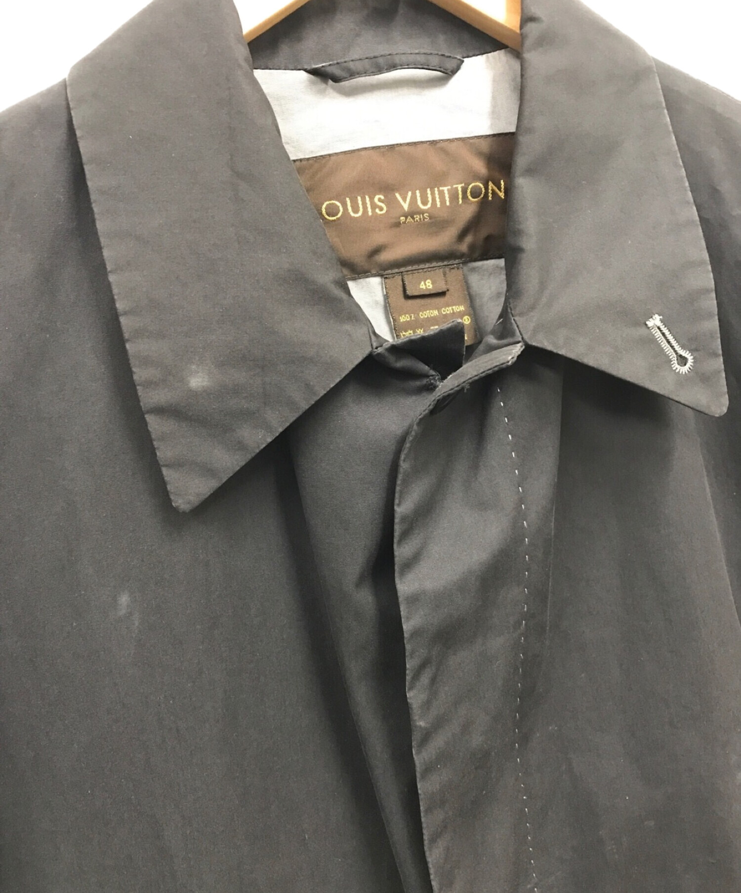 中古・古着通販】LOUIS VUITTON (ルイ ヴィトン) ステンカラーコート