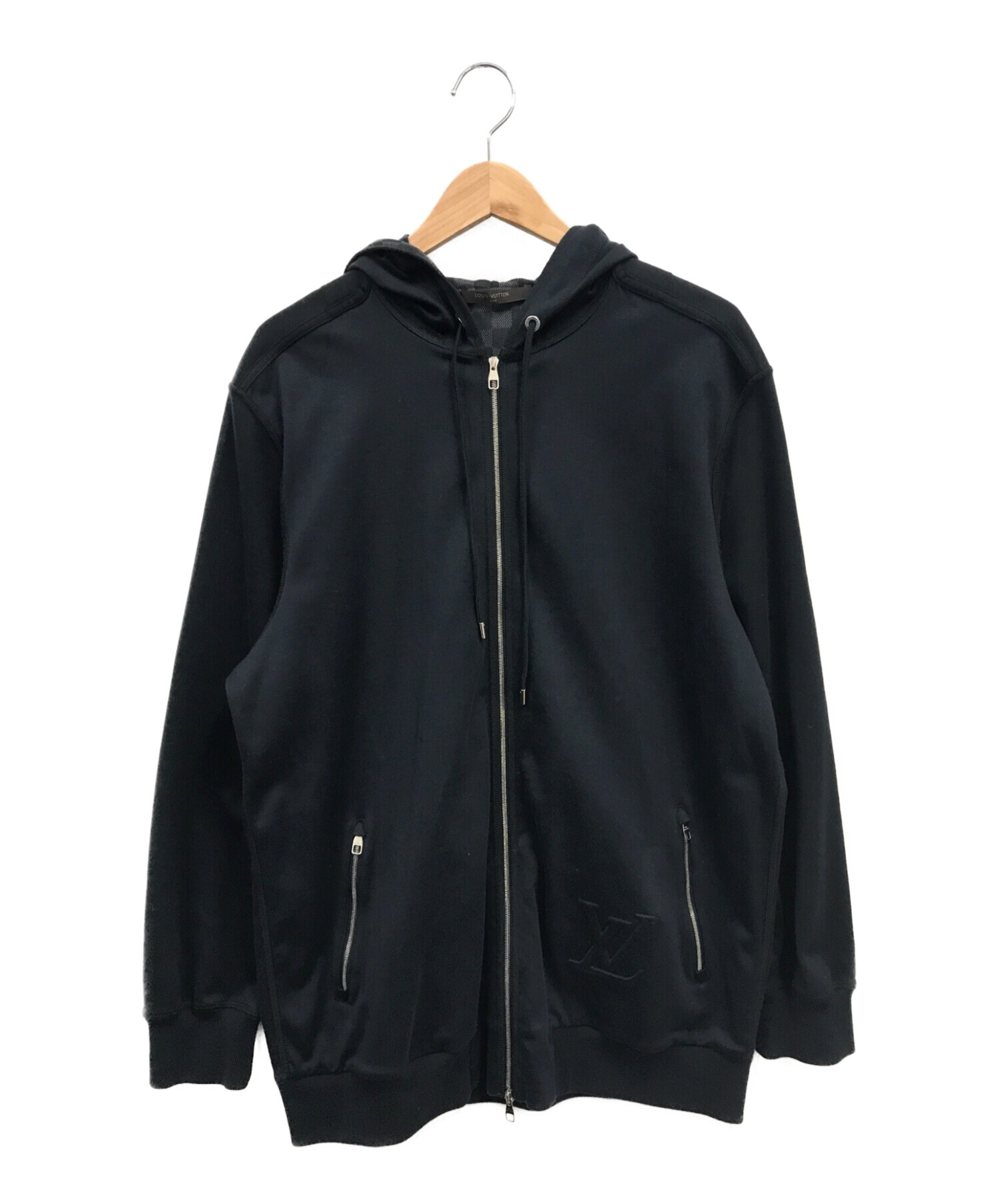 中古・古着通販】LOUIS VUITTON (ルイ ヴィトン) LVロゴ ダミエ ジップ