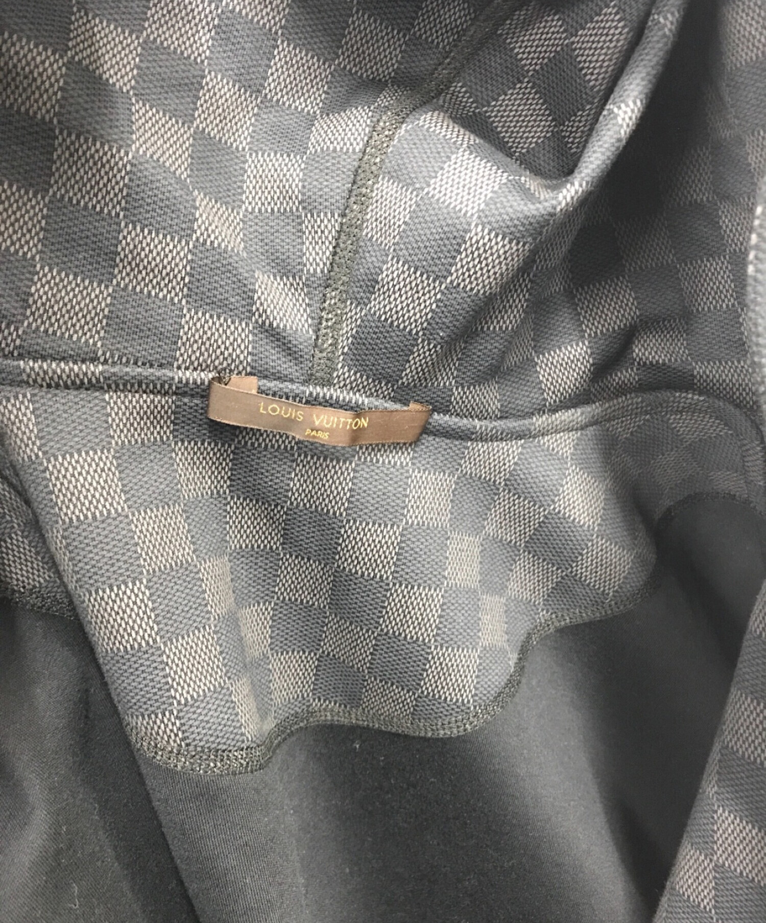中古・古着通販】LOUIS VUITTON (ルイ ヴィトン) LVロゴ ダミエ ジップ