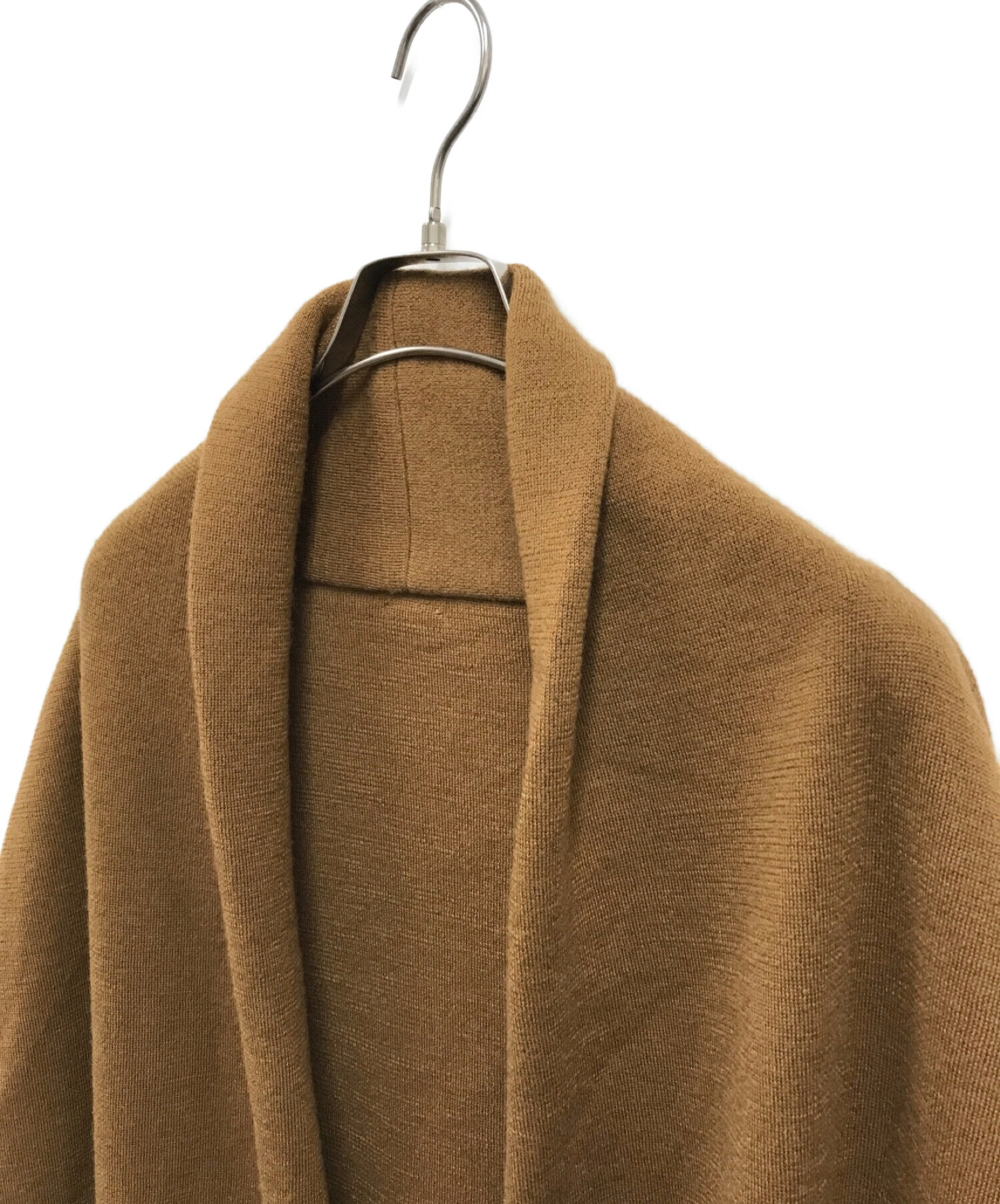 中古・古着通販】MUSE (ミューズ) スムースニットガウンコート