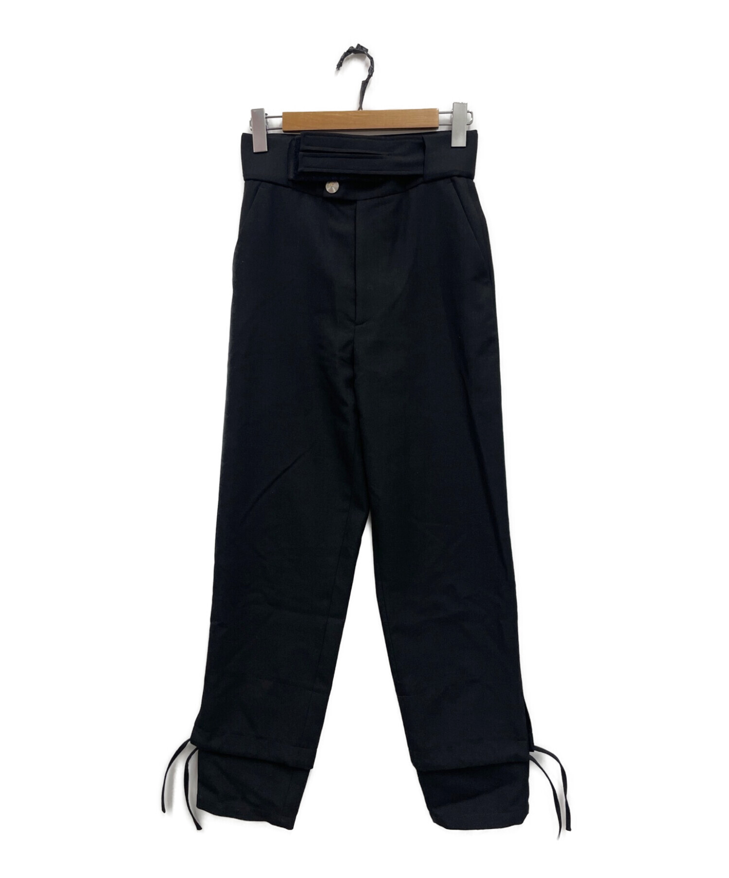 中古・古着通販】NAMACHEKO (ナマチェコ) TARKIN TROUSER ブラック 