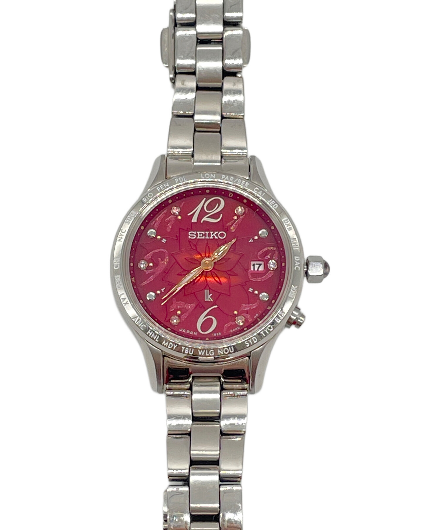 美品】SEIKO ルキア 1B35-0AB0 SEIKO 新品同様 セイコー ルキア レディダイヤ レディース