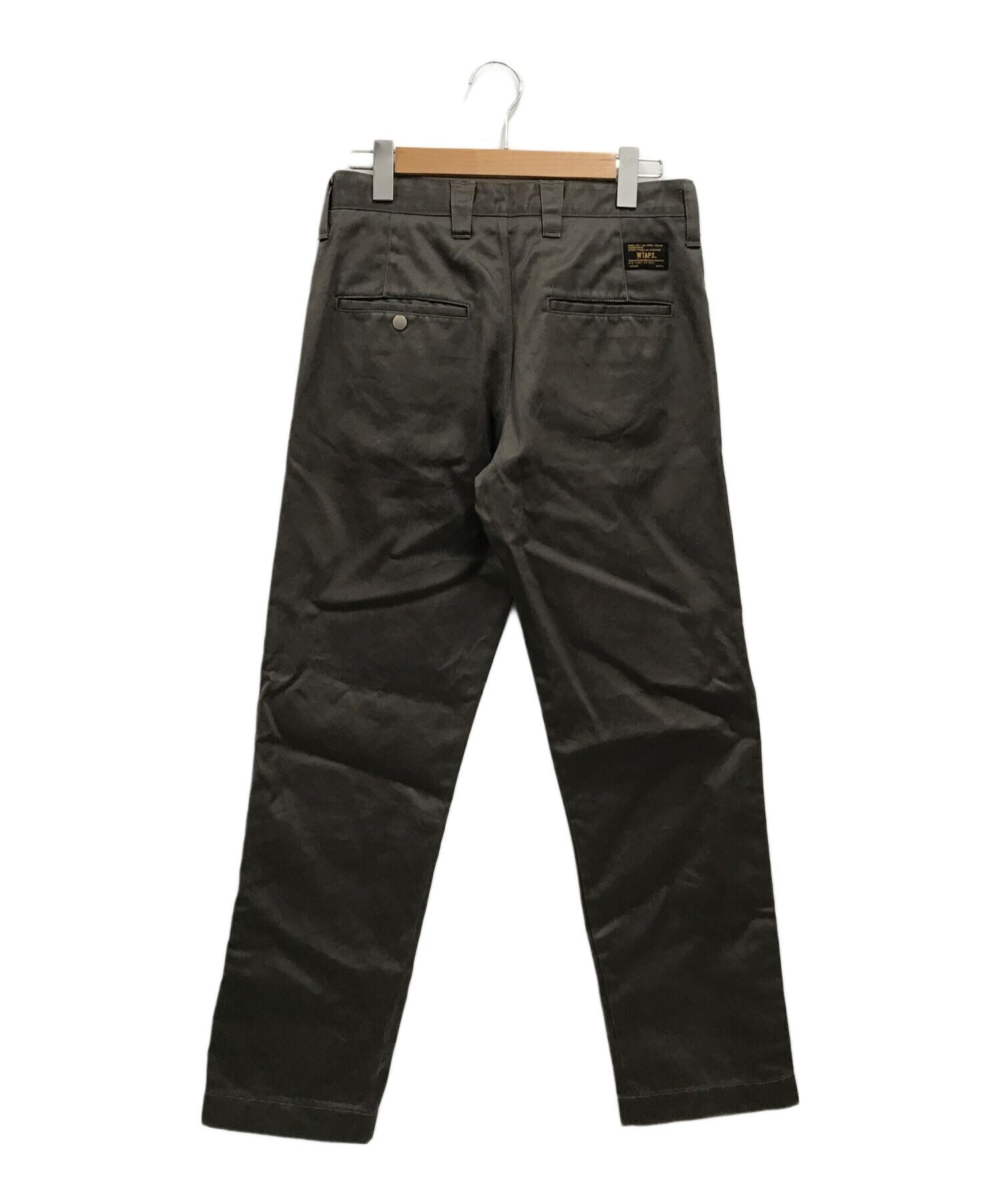 美品　WTAPS　チノパン　X01　日本製　22年モデル　光沢感　春秋用人気定番 wtaps チノパン 美品 WTAPS チノパン X01 日本製 22年モデル 光沢感 春秋用
