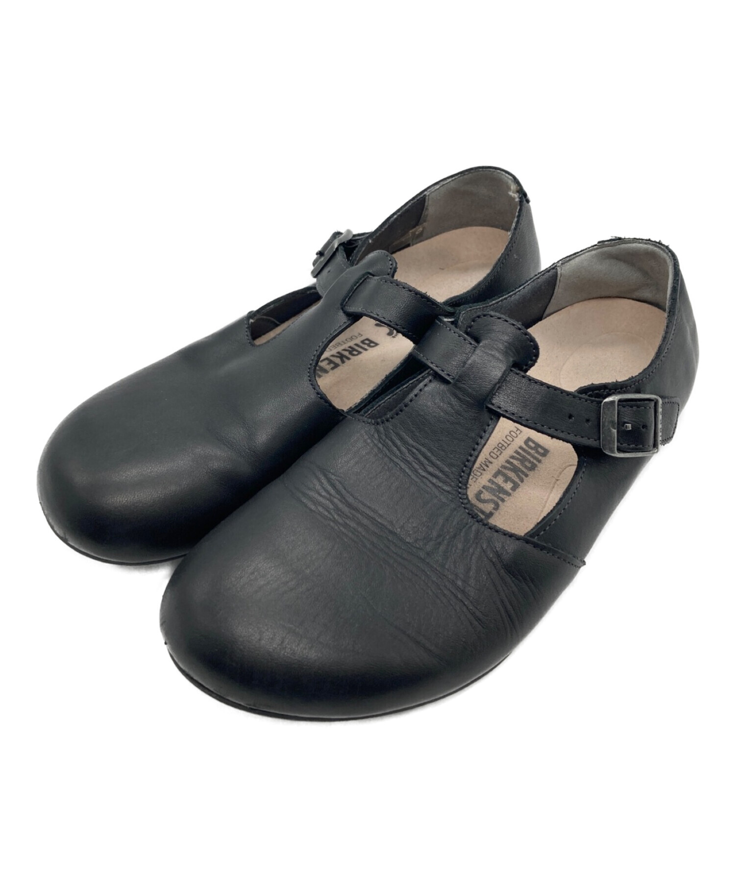中古・古着通販】BIRKENSTOCK (ビルケンシュトック) Tストラップレザー