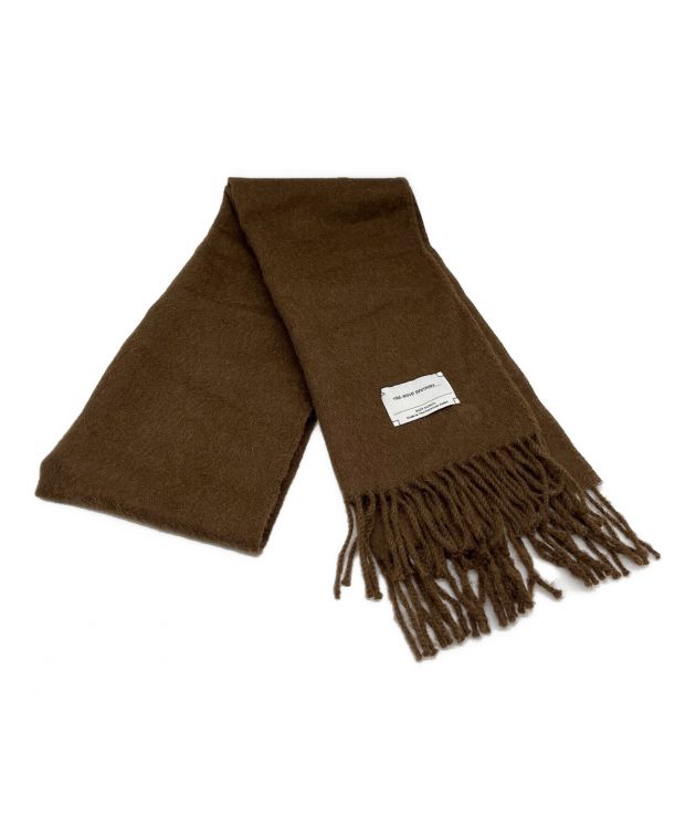 新品未使用　イノウエブラザーズ　スカーフ　マフラー　チョコレートブラウン THE INOUE BROTHERS マフラー 「THE BROTHERS」イノウエ