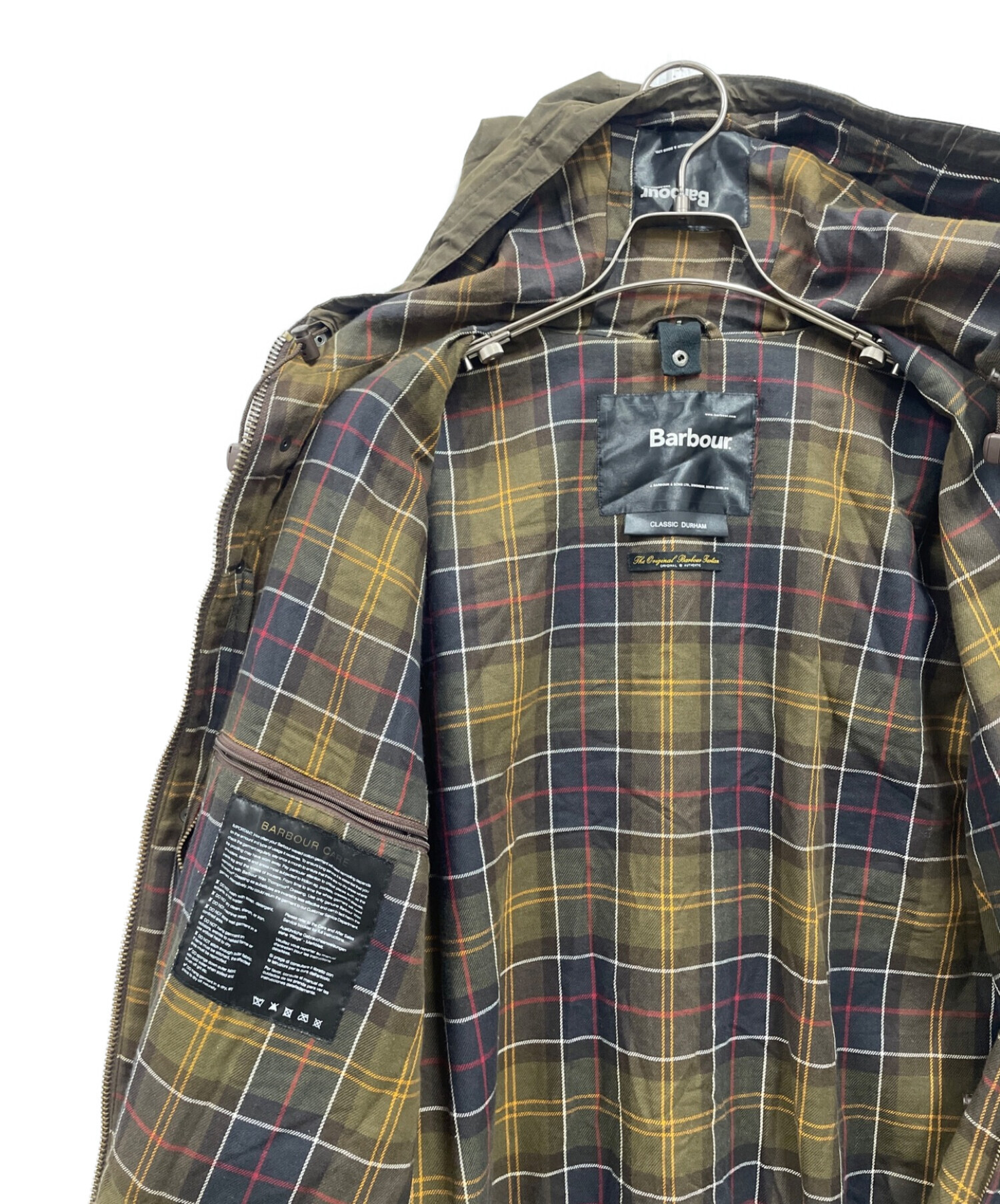 中古・古着通販】Barbour (バブアー) Classic Durham Wax Jacket