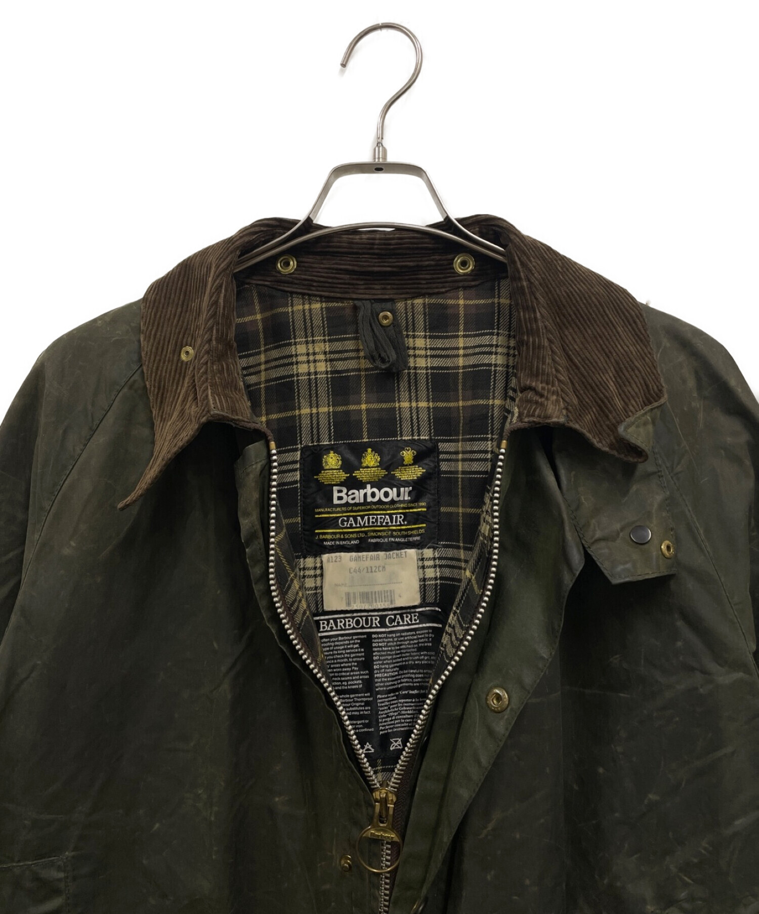 中古・古着通販】Barbour (バブアー) GAMEFAIR/オイルド 中古・古着通販】Barbour (バブアー) GAMEFAIR/オイルド