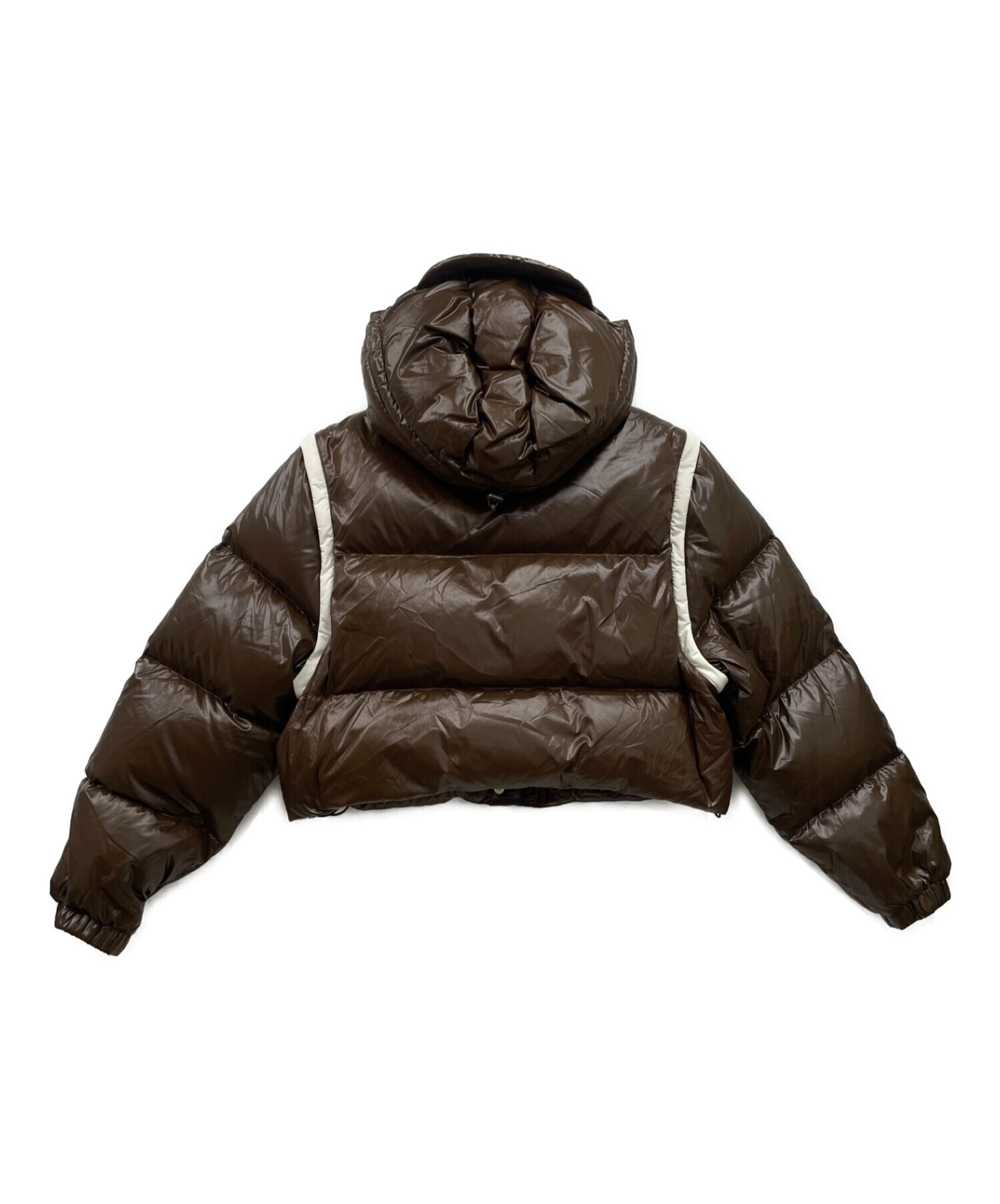中古・古着通販】NERDY (ノルディ) DETACHABLE SLEEVE GLOSSY DOWN 