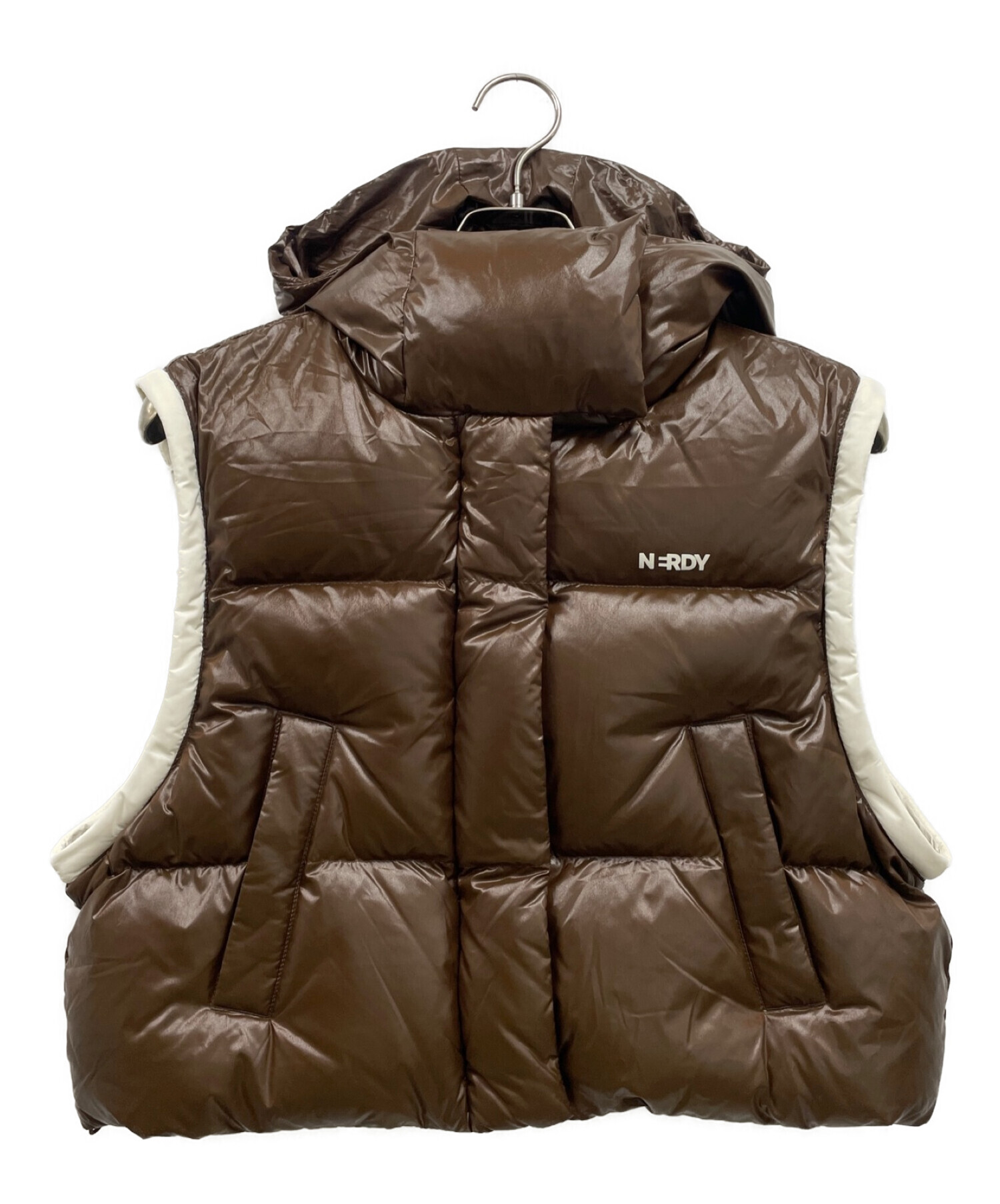 中古・古着通販】NERDY (ノルディ) DETACHABLE SLEEVE GLOSSY DOWN