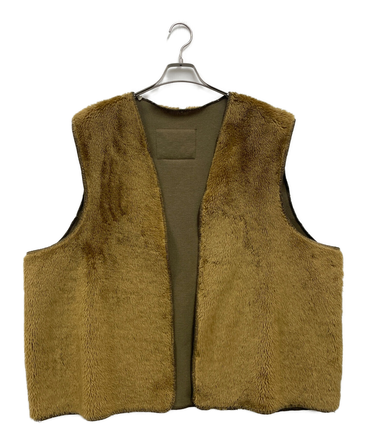 中古・古着通販】Barbour (バブアー) 90'Sボアライナーベスト ブラウン