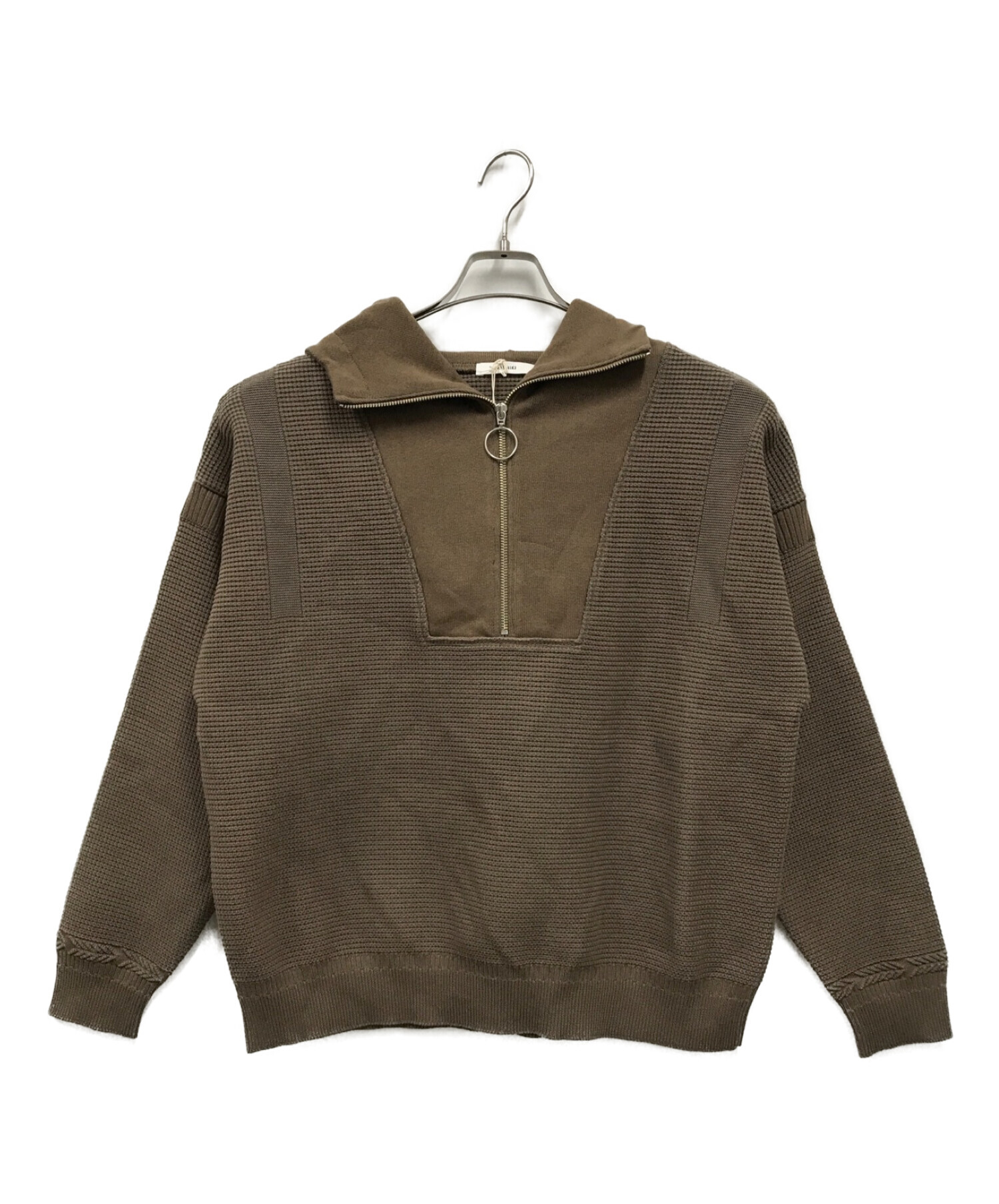 中古・古着通販】YASHIKI (ヤシキ) Tasogare High Neck Hoodie/YSK 
