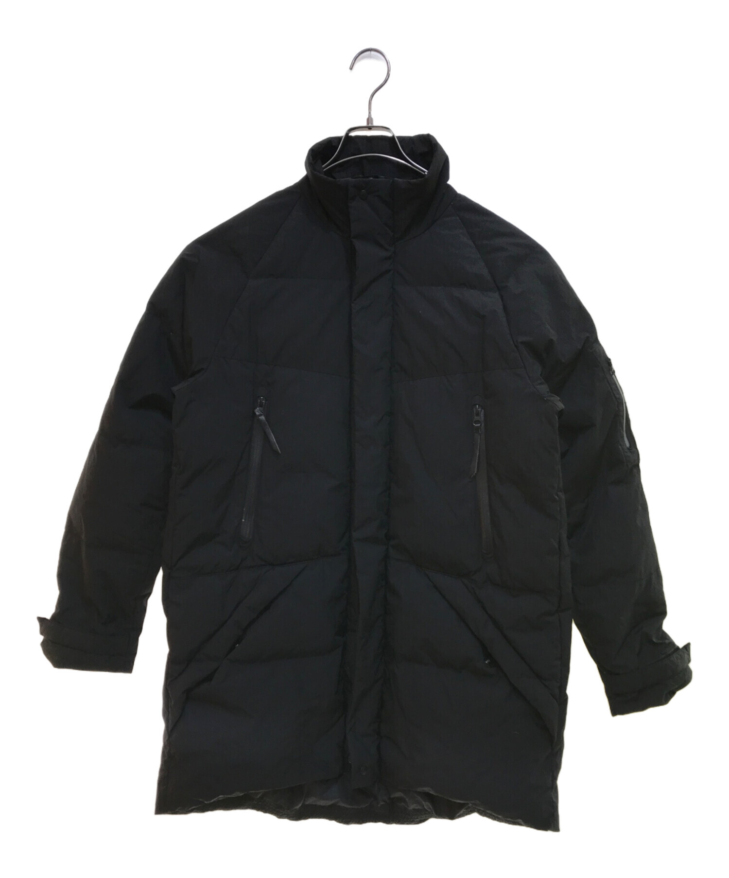 NANGA×URBAN RESEARCH ミドル丈ダウンジャケット M ブラック 中古・古着通販】NANGA (ナンガ) URBAN RESEARCH DOORS