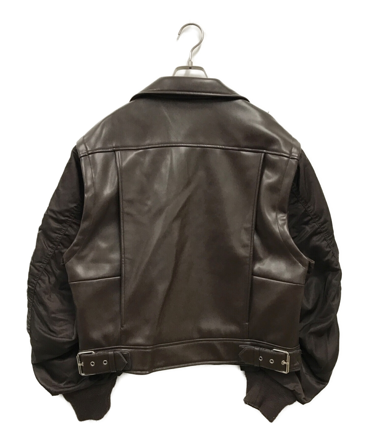 中古・古着通販】moussy (マウジー) FAUX LEATHER DETACHABLE