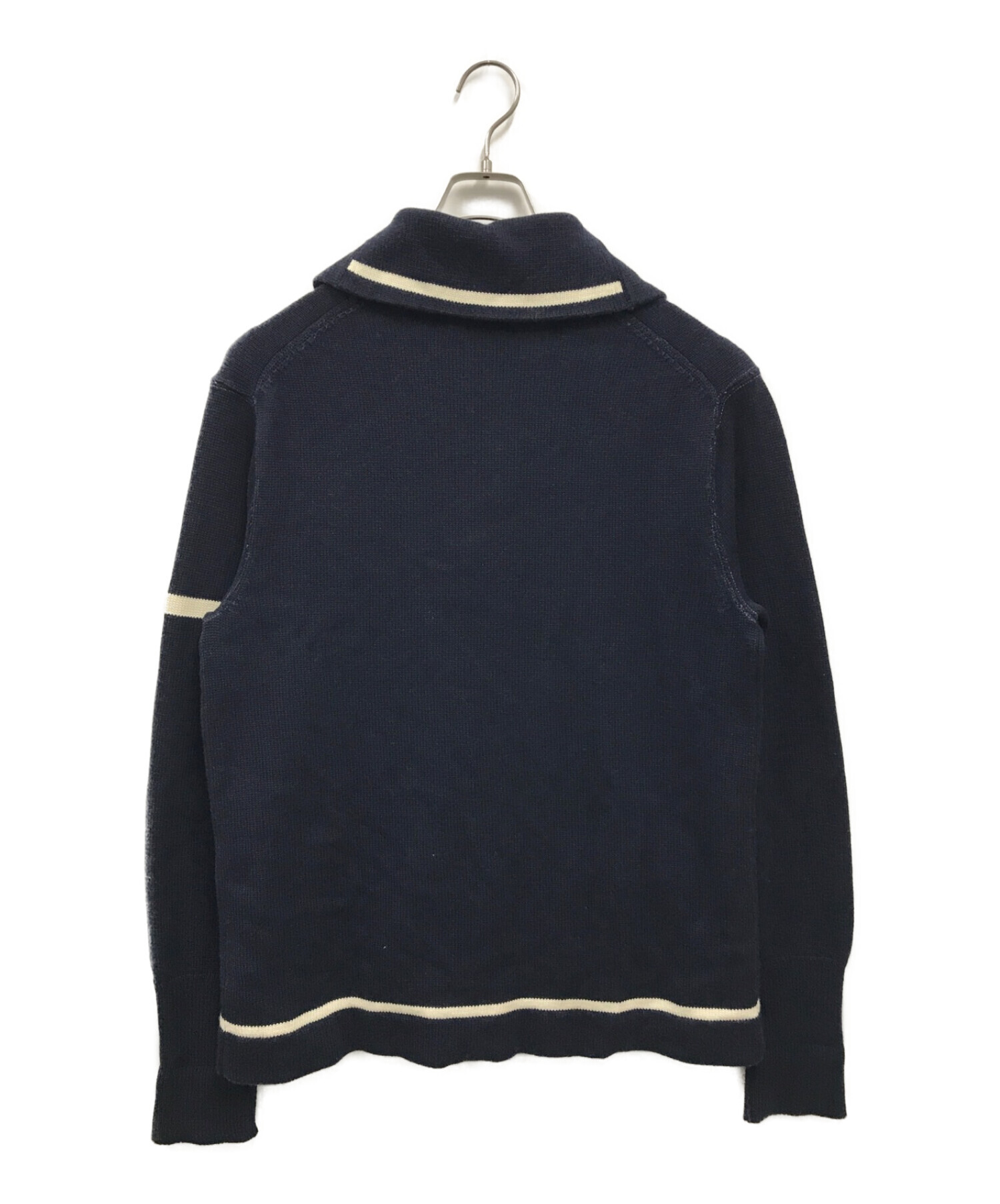 ポロラルフローレン Mサイズカーディガン（ネイビー色）