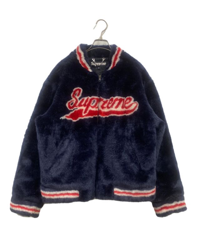 ジャケット・アウター supreme 20SS FAUX FUR VARSITY JACKET 中古・古着通販】Supreme (シュプリーム) Faux Fur Varsity Jacket