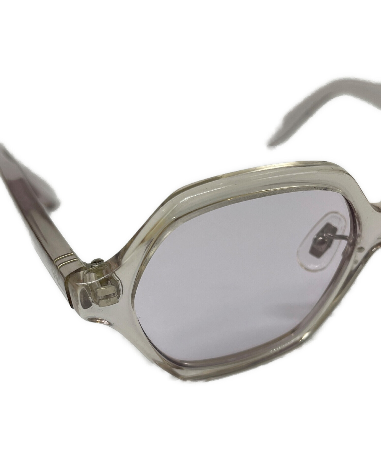 中古・古着通販】金子眼鏡 (カネコメガネ) ヘキサゴンサングラス/KC-63  