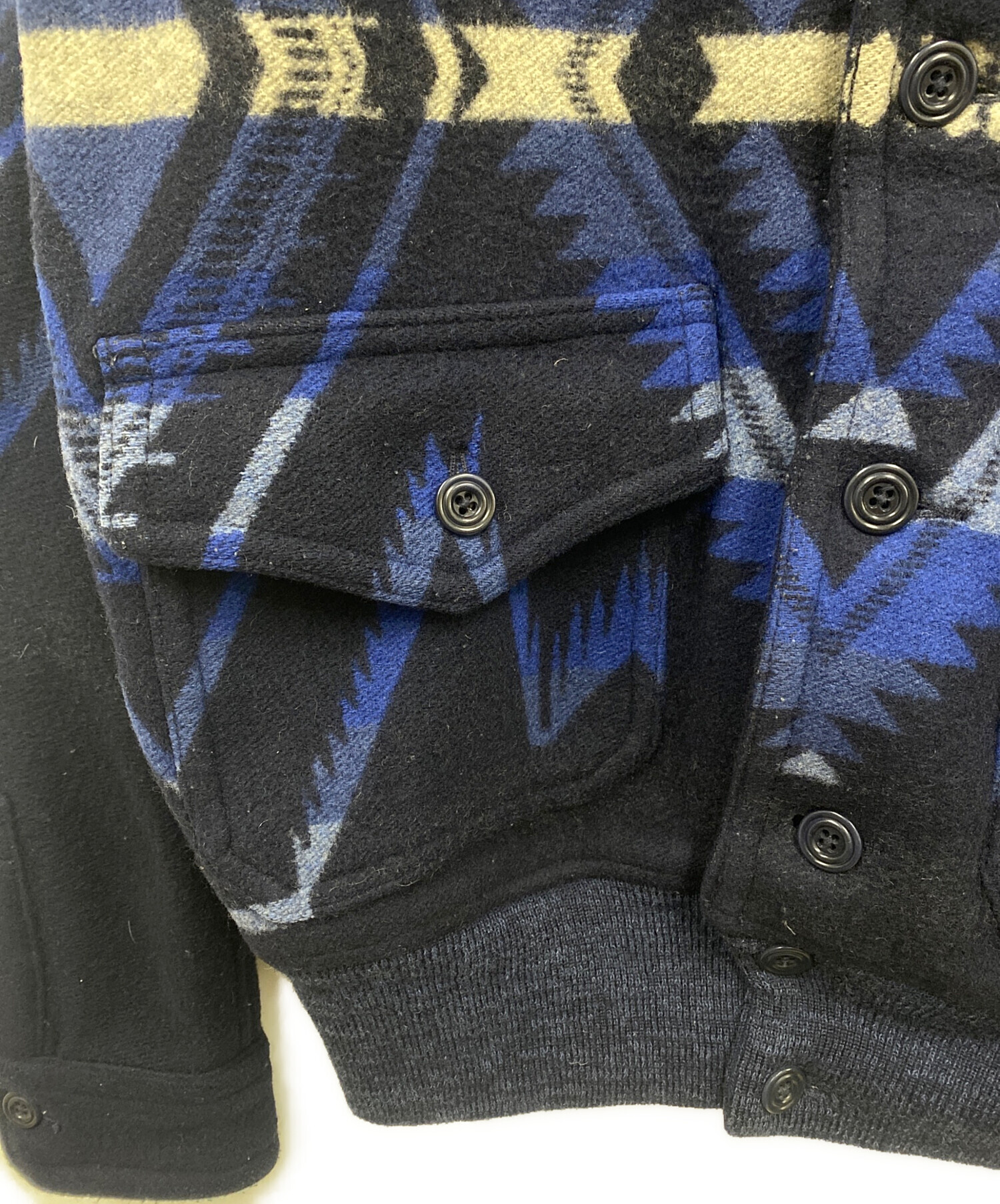 POLO RALPH LAUREN ウールジャケット ネイビー POLO RALPH LAUREN - ポロラルフローレン ウールジャケット XS