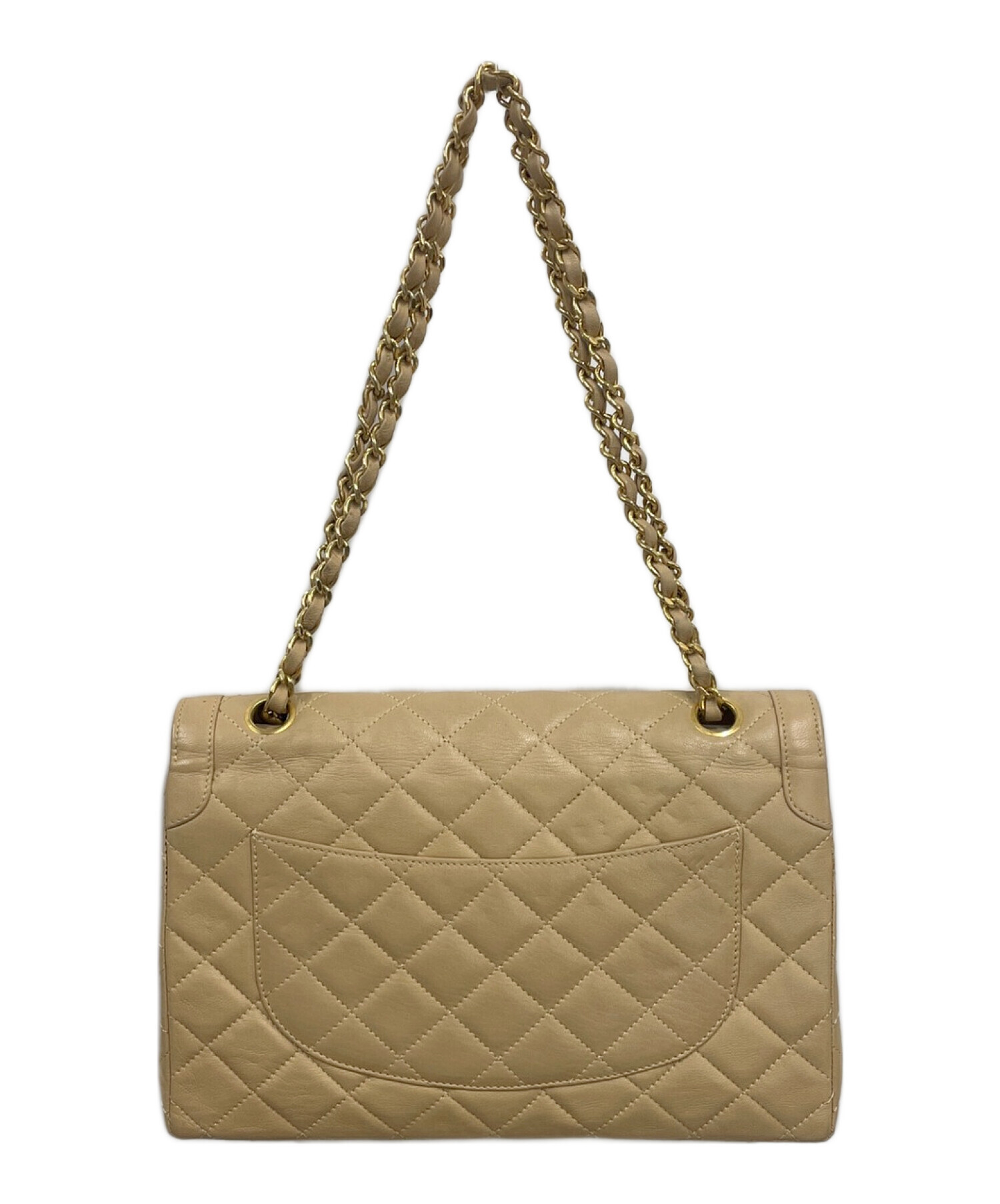 中古・古着通販】CHANEL (シャネル) パリ限定ダブルフラップチェーン 