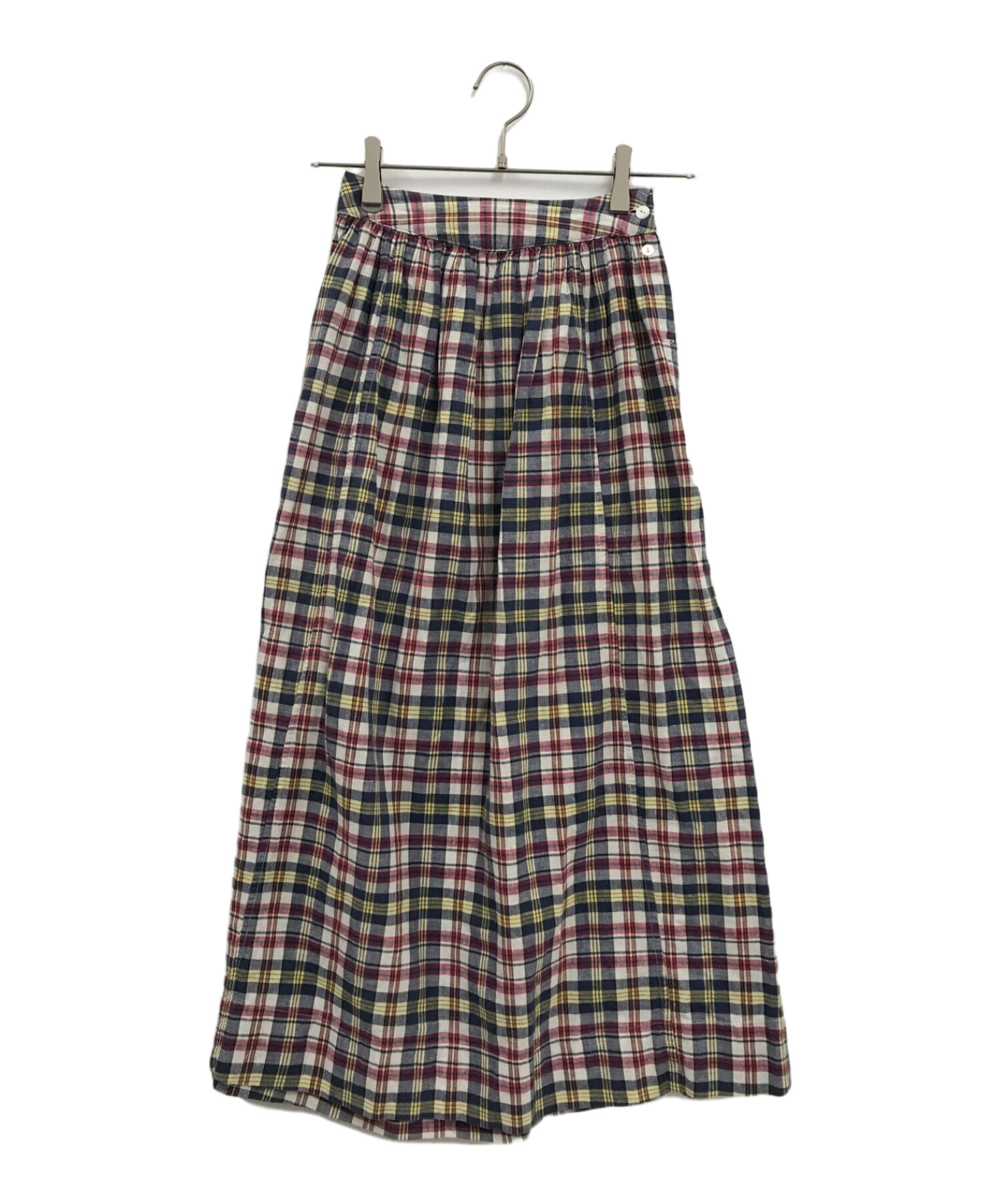 45rpm ロングスカート　チェック 45rpm ロングスカートチェック